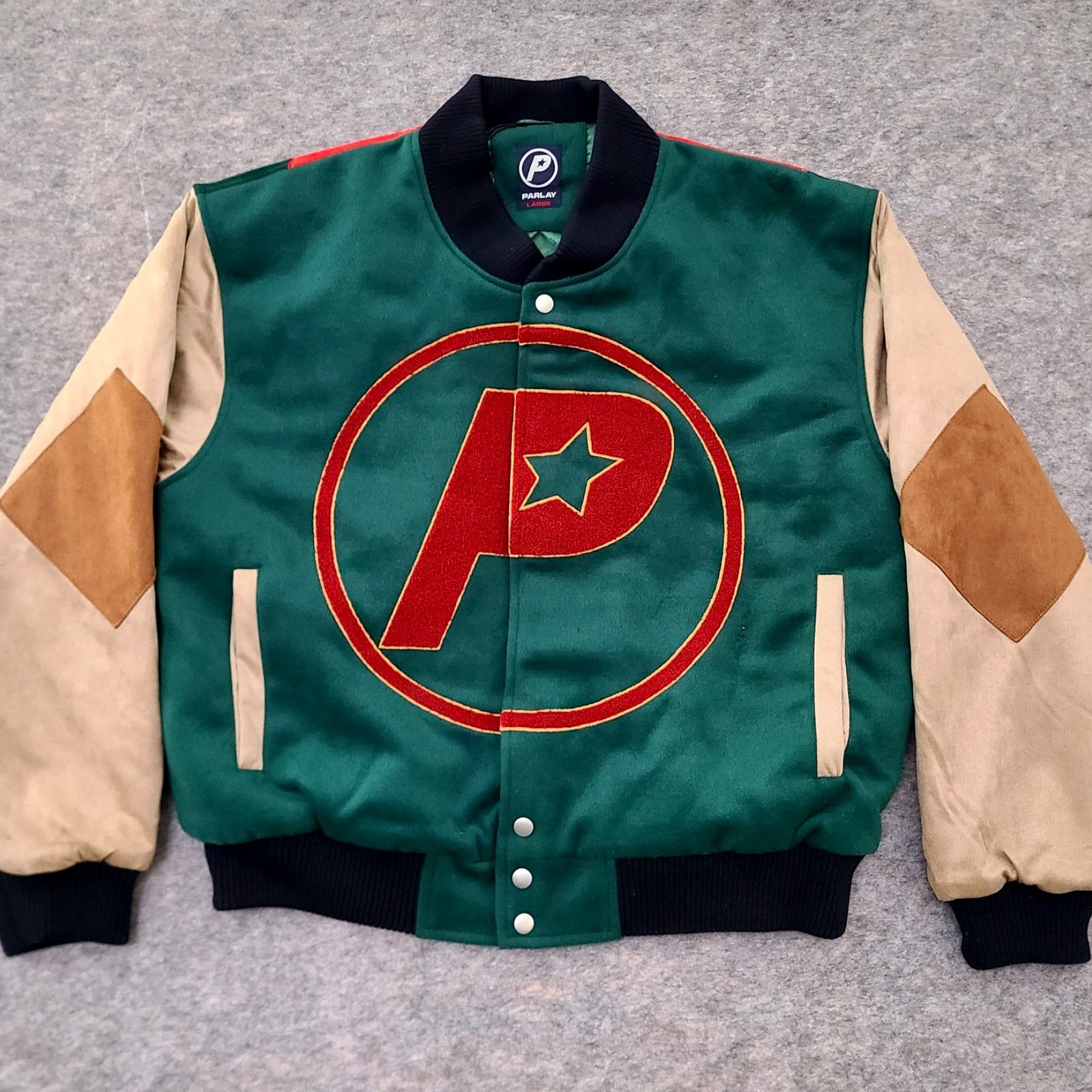 Other Lady Luck Casino Varsity Jacket Large Elbow Patch Colorblock Size US L / EU 52-54 / 3 - 2 Thumbnail
