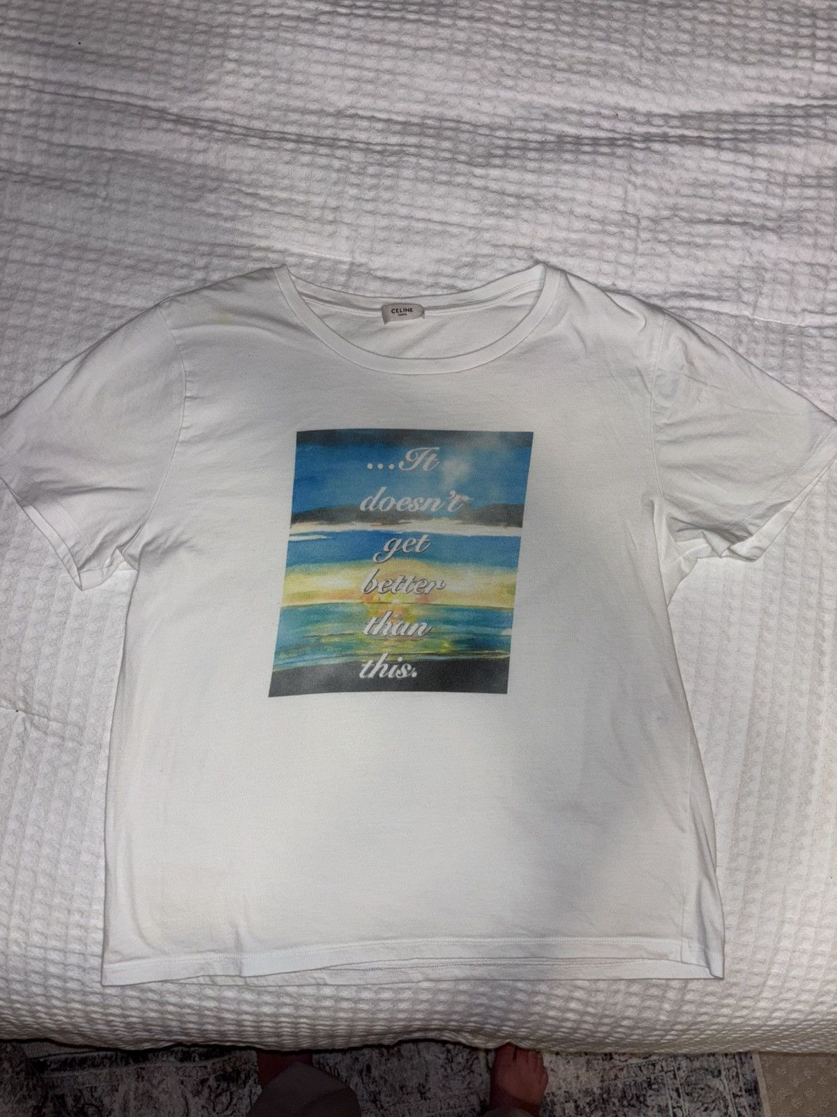 Celine Celine “…It doesn’t get better than this.” T-Shirt XXL Size US XXL / EU 58 / 5 - 2 Thumbnail
