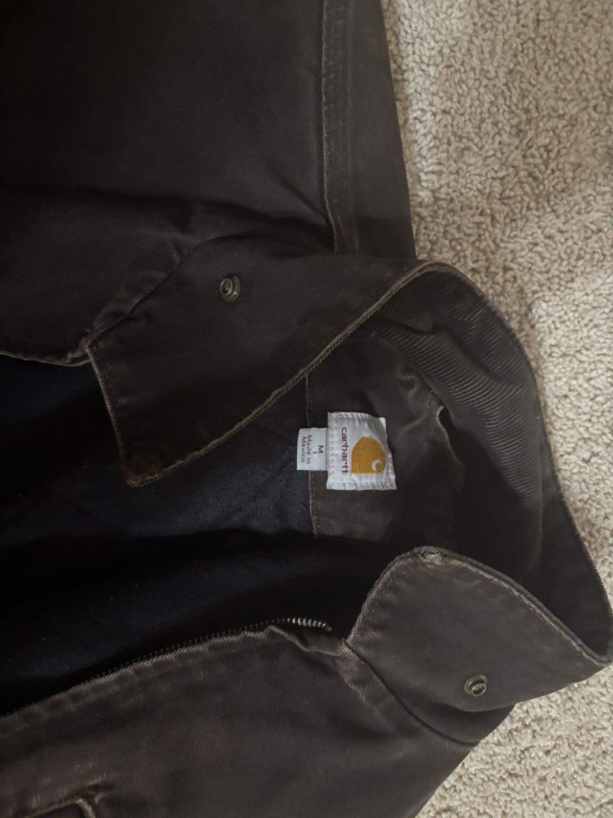 Carhartt Brown Carthartt Work Jacket Size US M / EU 48-50 / 2 - 4 Thumbnail