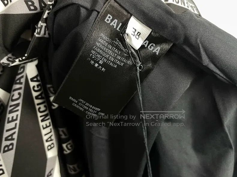 Balenciaga Balenciaga Full Print Long Cloak Jacket Size XS / US 0-2 / IT 36-38 - 6 Thumbnail