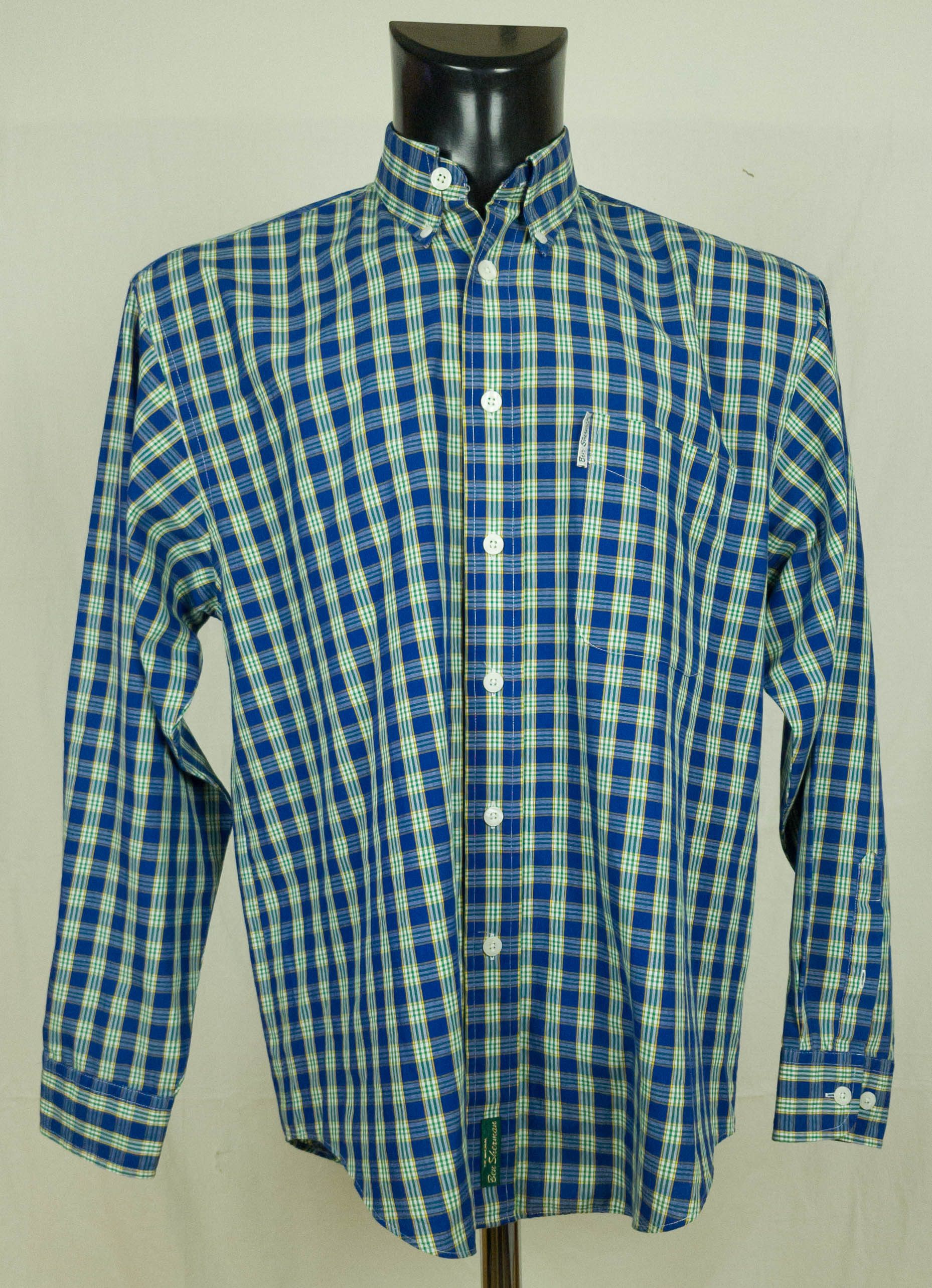 Ben Sherman BEN SHERMAN SHIRT LONG SLEEVE COTTON SIZE M VGC Size US M / EU 48-50 / 2 - 1 Thumbnail