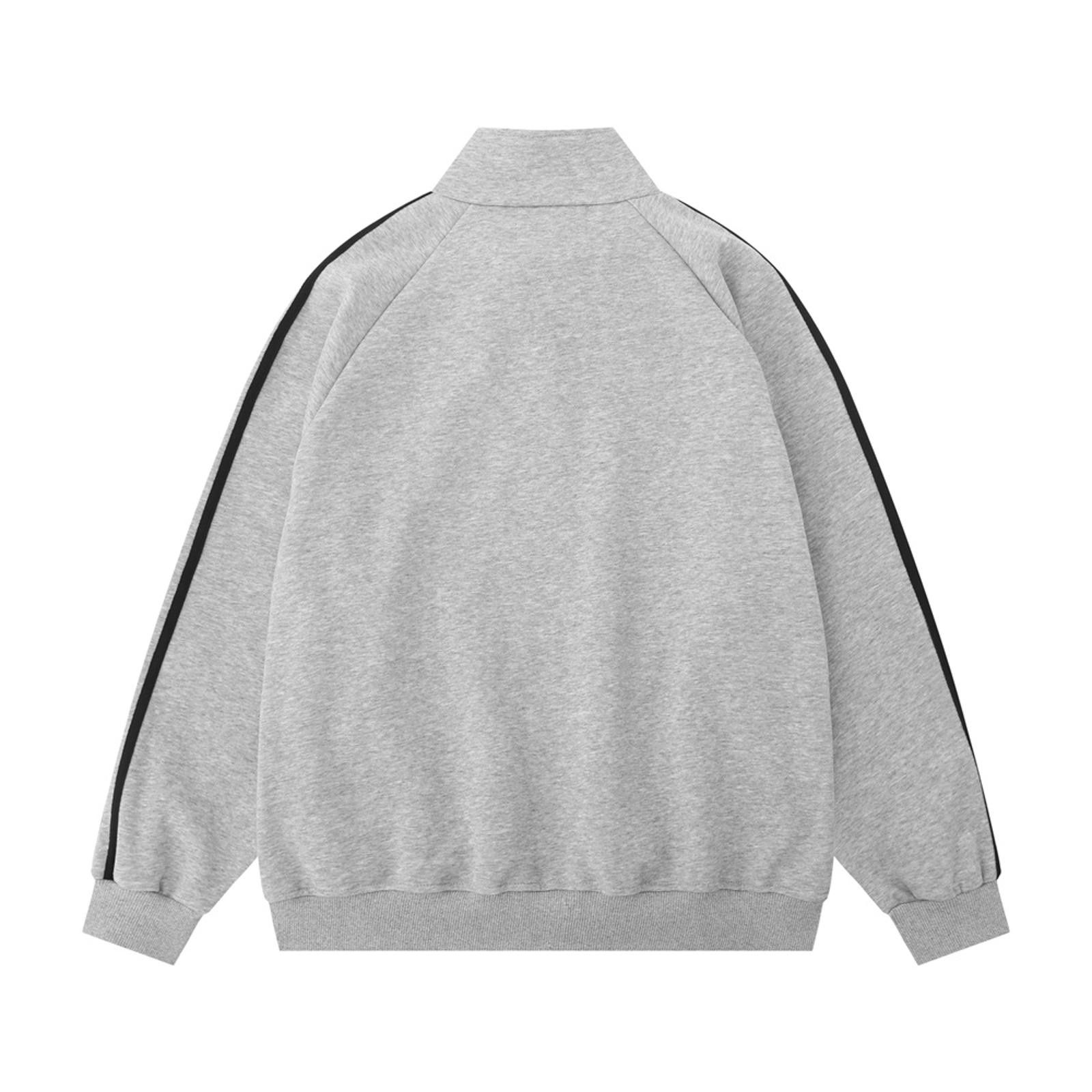 Other UNOFFICIAL Grey Half-Zip Sweatshirt Size US M / EU 48-50 / 2 - 2 Thumbnail