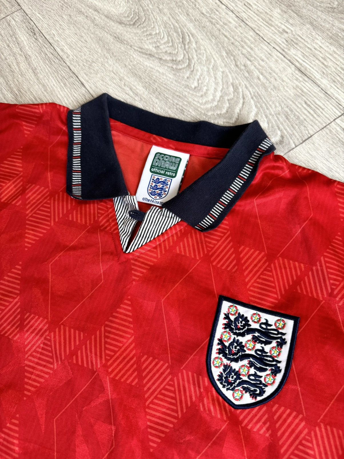 Vintage 🔷Retro England 1990/93 Soccer jersey🔷 Size US S / EU 44-46 / 1 - 3 Thumbnail