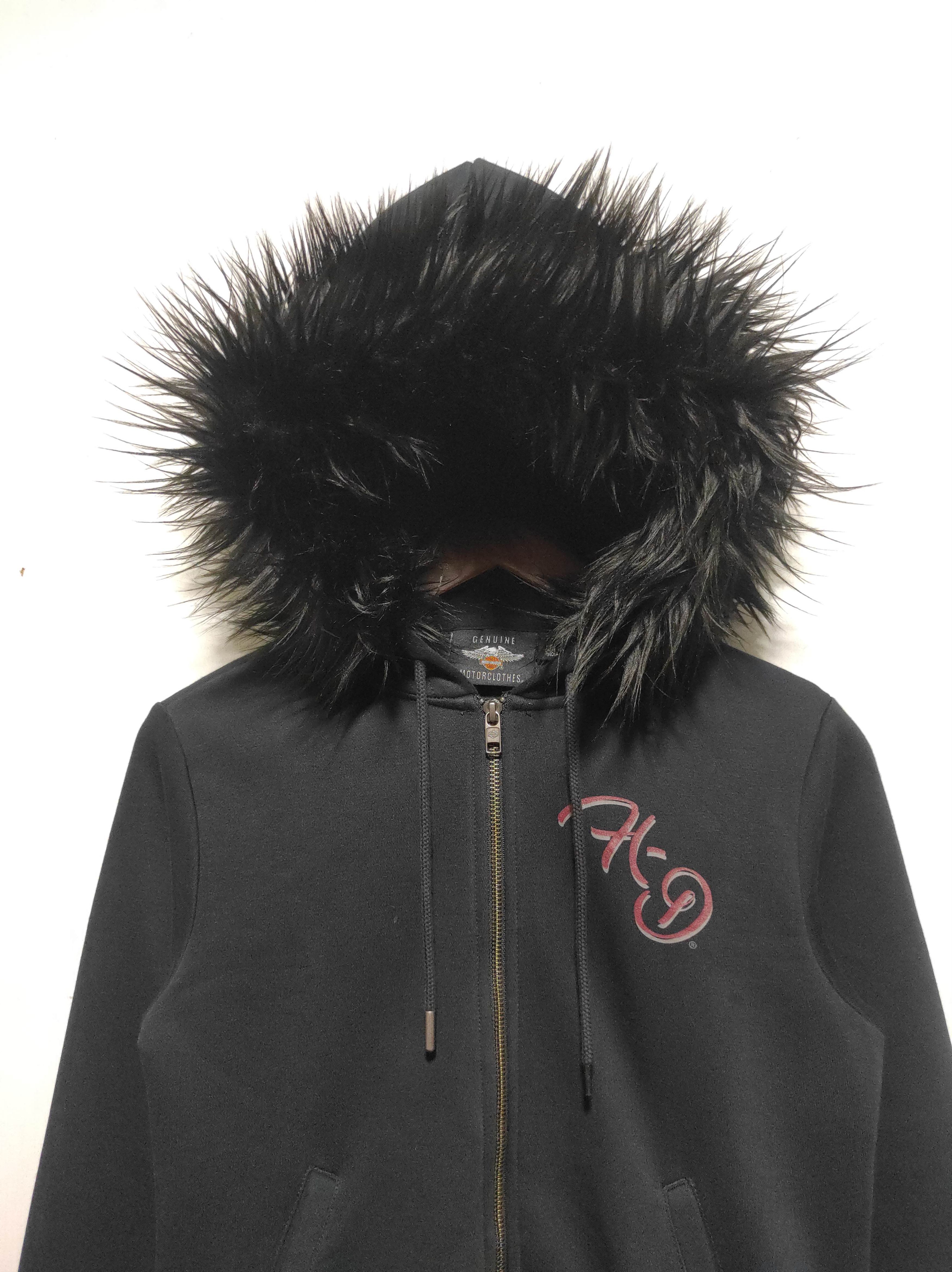 Harley Davidson Harley Davidson zipper fur hoodie Size US XS / EU 42 / 0 - 4 Thumbnail