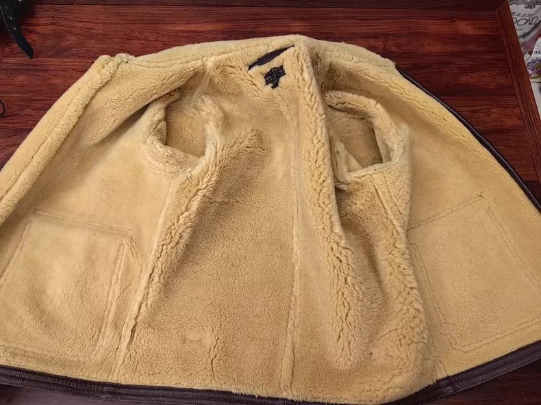 The Real McCoy's The Real McCoys Size40 CNJ-4 pilot fur and leather integrat Size US S / EU 44-46 / 1 - 8 Thumbnail