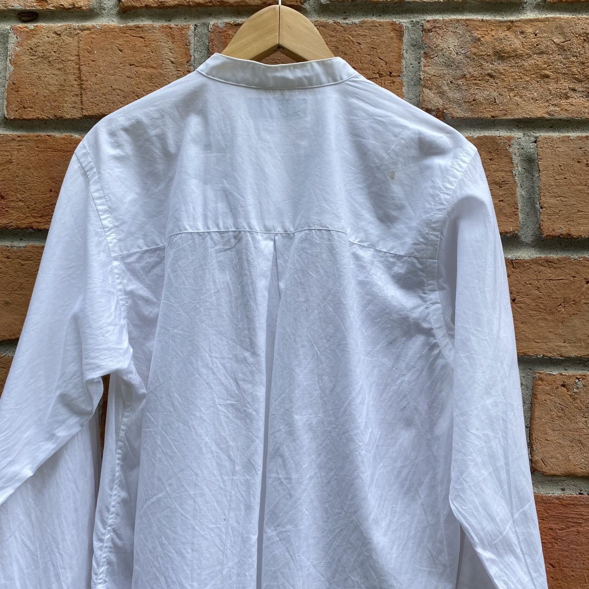 Zucca Zucca White Fitted Button-Up Shirt Size XS / US 0-2 / IT 36-38 - 17 Thumbnail