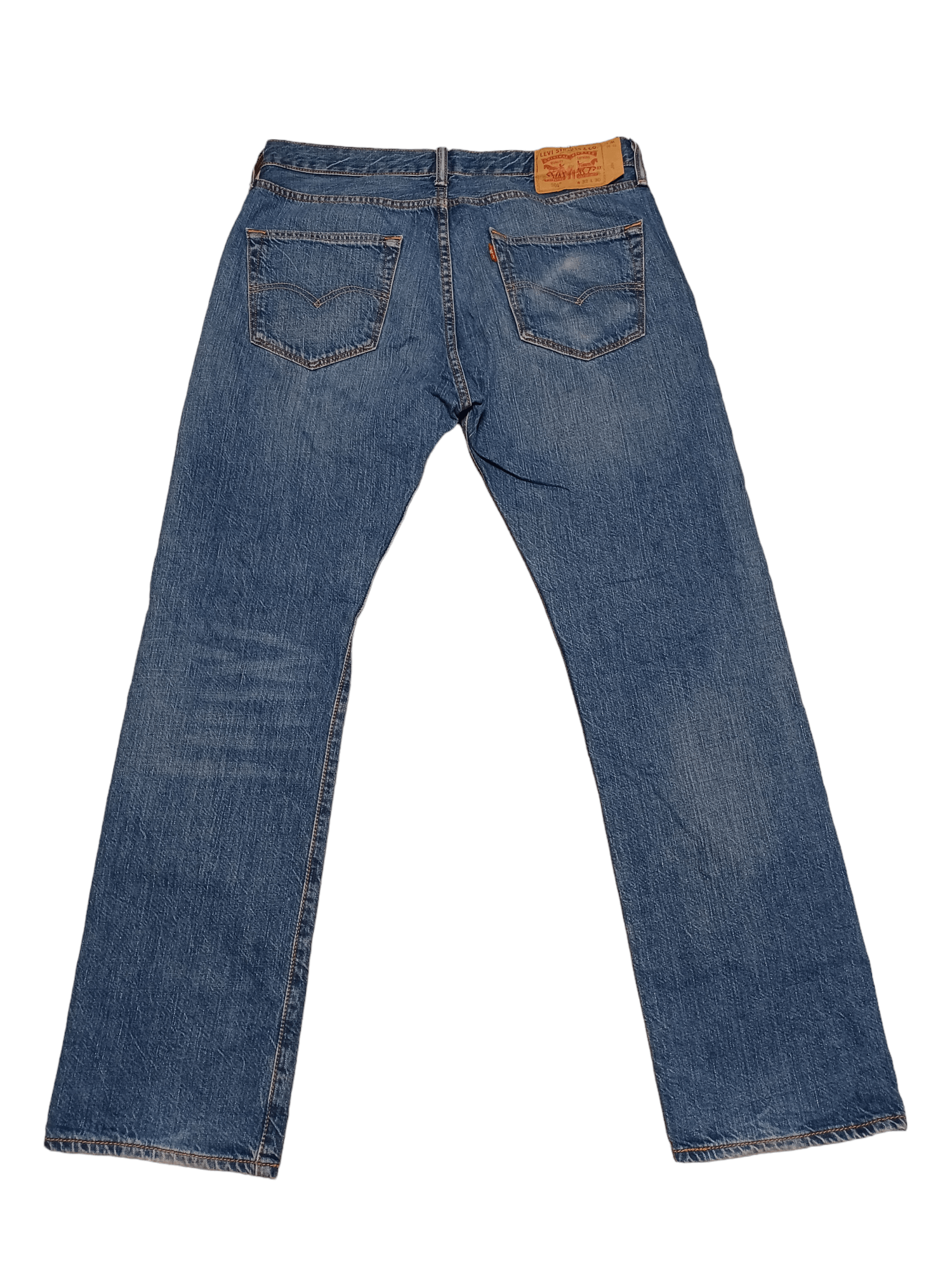 Levi's LEVI`S 501 MADE IN POLAND W32 L30 JEANS DENIM STREETWEAR Size US 32 / EU 48 - 2 Thumbnail