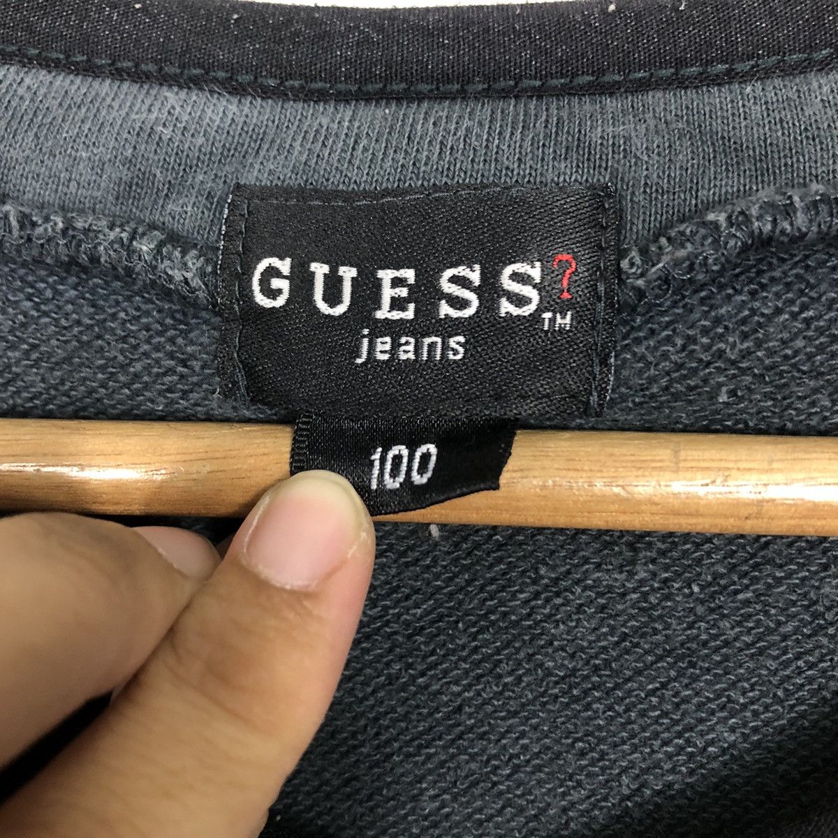 Guess × Japanese Brand × Vintage 📌Vintage Sweatshirt Crewneck Guess Jeans Big Logo Size US M / EU 48-50 / 2 - 14 Thumbnail