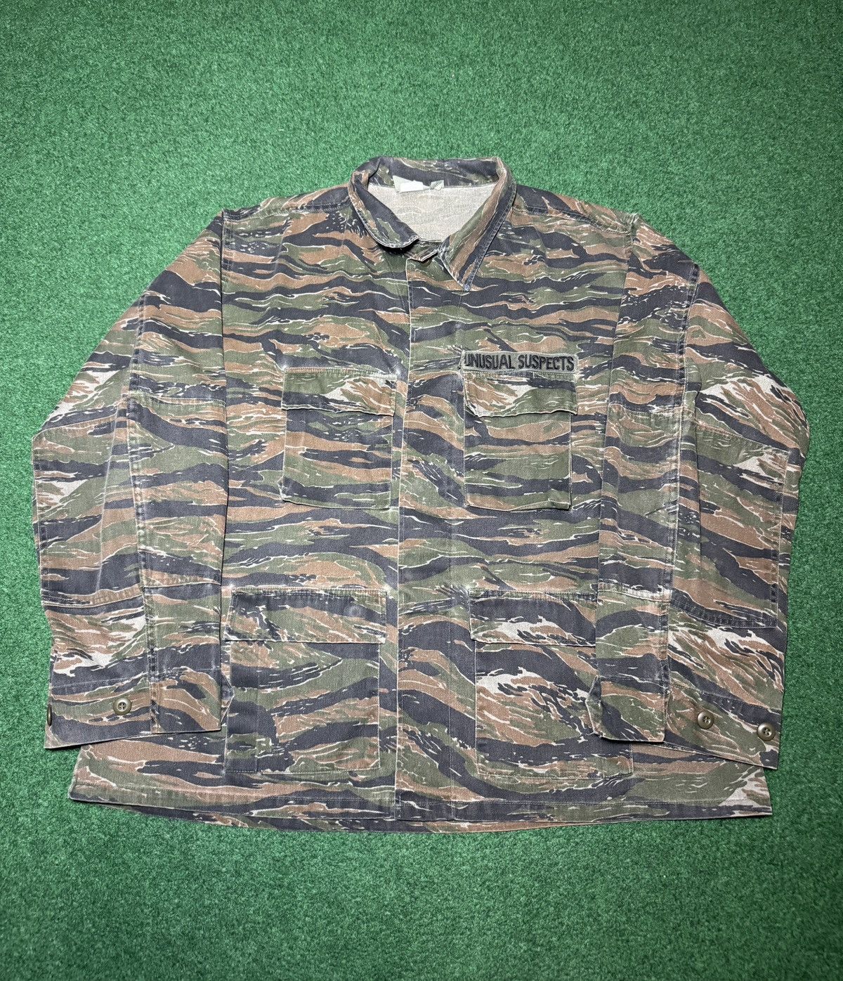 Propper Tiger Stripe Military Camo Unusual Suspects Patch XL Jacket Size US XL / EU 56 / 4 - 1 Thumbnail