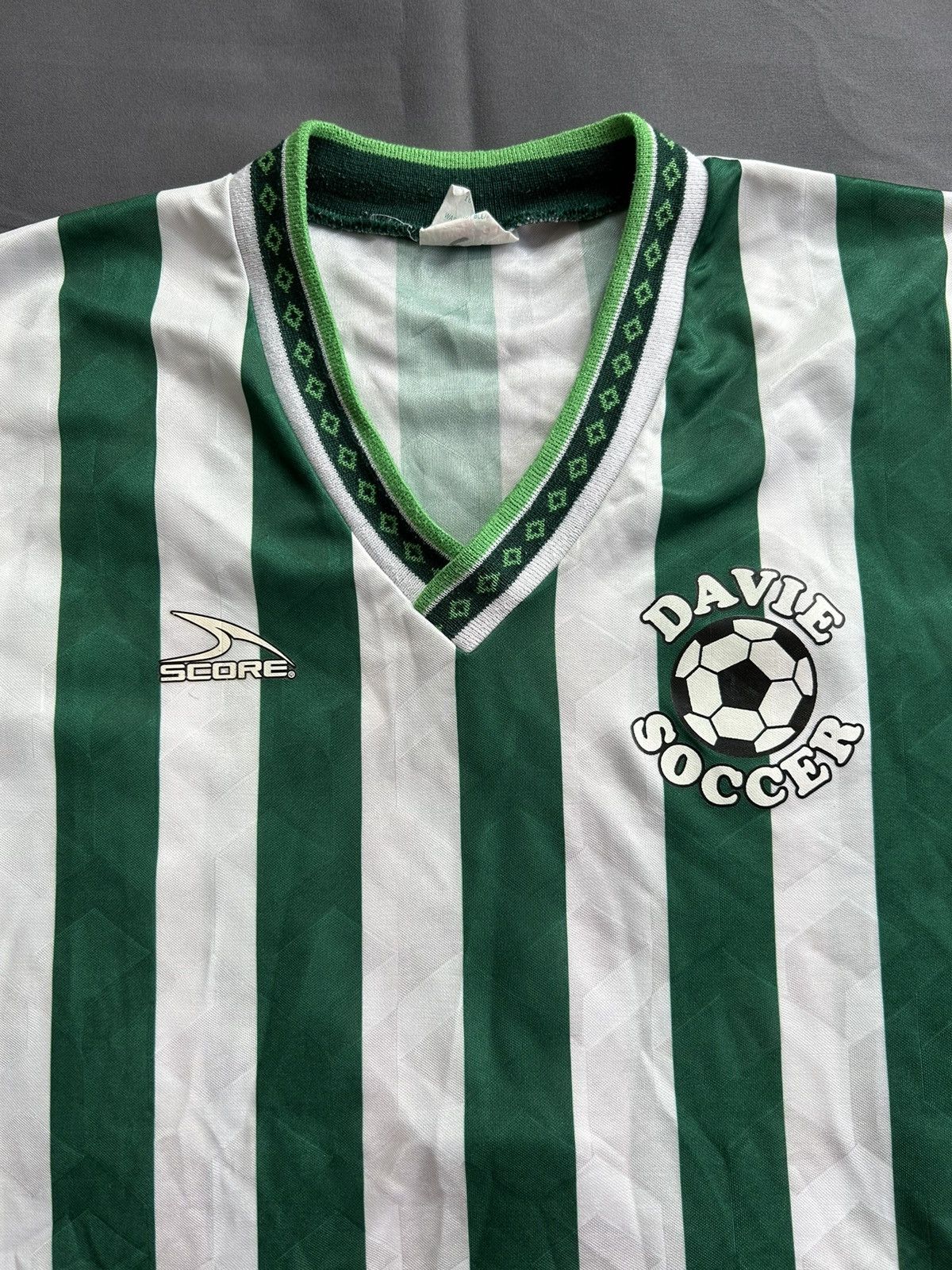 Vintage Score Davie Soccer 2004 jersey #9 Size US M / EU 48-50 / 2 - 2 Thumbnail
