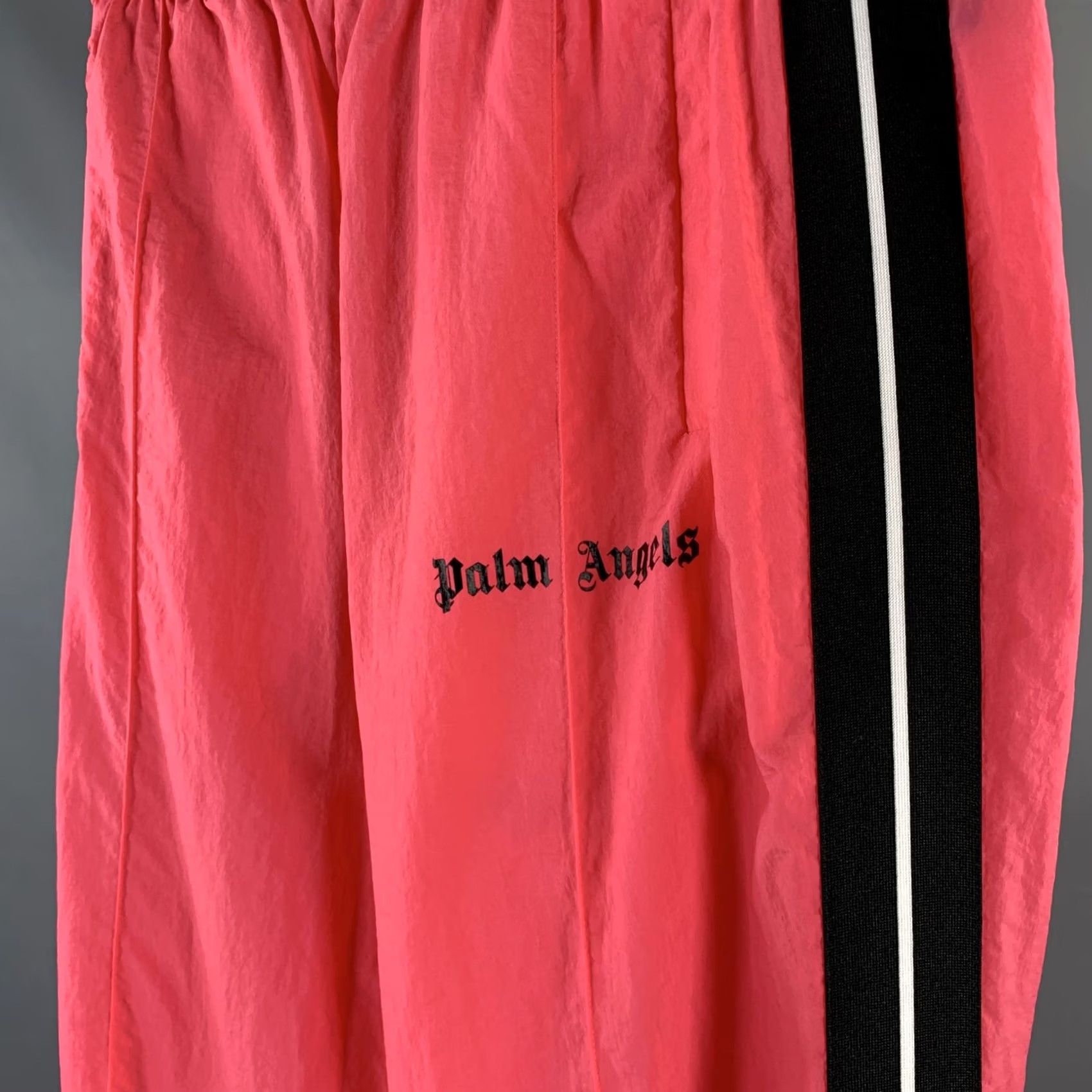 Palm Angels PALM ANGELS Joggers Neon Pink Polimide L Casual Pants Men Inseam 32 Italy Size US 33 - 2 Thumbnail