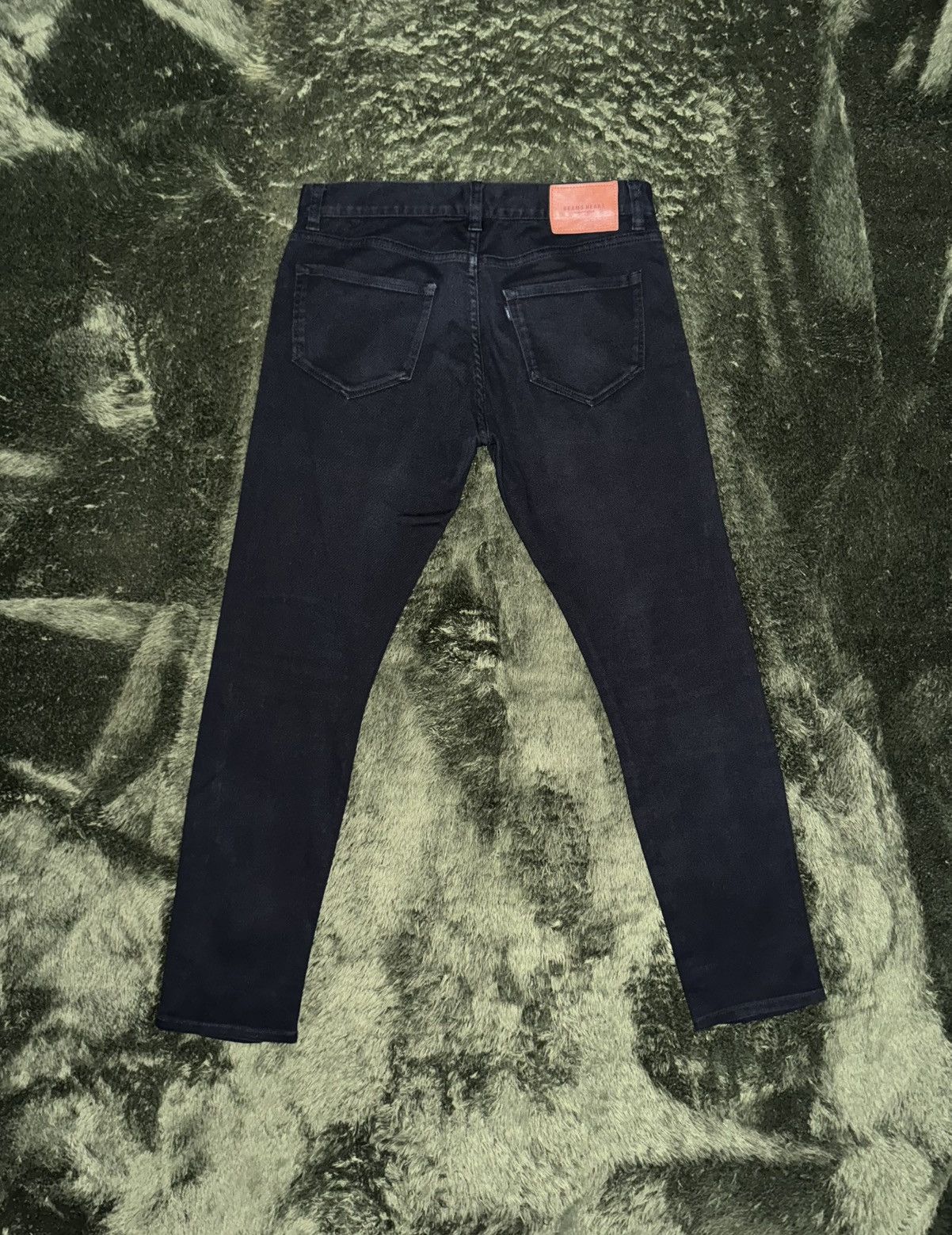 Beams Japan [M] BEAMS HEART JAPAN leather label cotton pants black Size US 32 / EU 48 - 7 Thumbnail