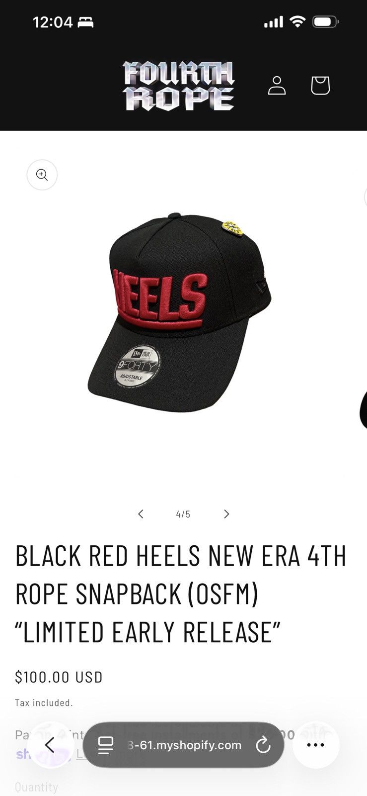 Other 4th rope Westside Gunn hat new era Size ONE SIZE - 2 Thumbnail