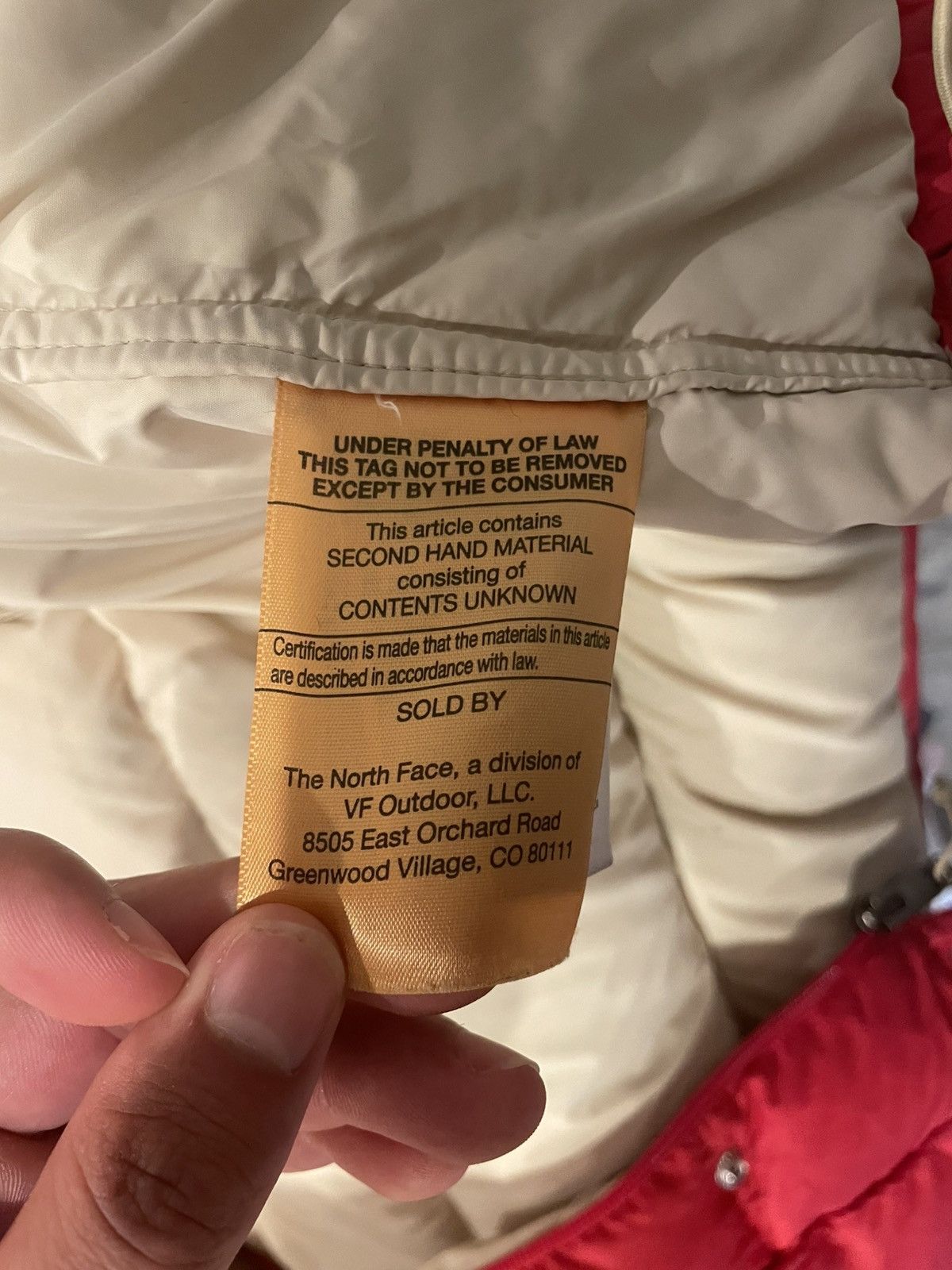 The North Face Vintage The North Face 70’s Sierra Down Red Size US M / EU 48-50 / 2 - 6 Thumbnail