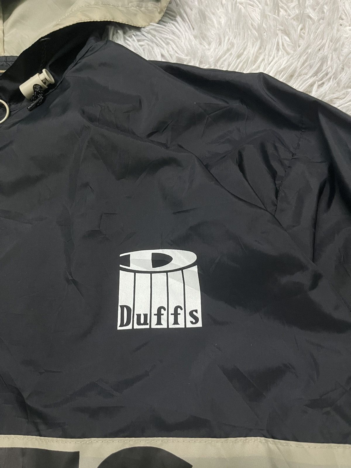 Other RARE 90s DUFFS SKATEBOARD HALF ZIPPER WINDBREAKER RARE Size US XL / EU 56 / 4 - 8 Thumbnail