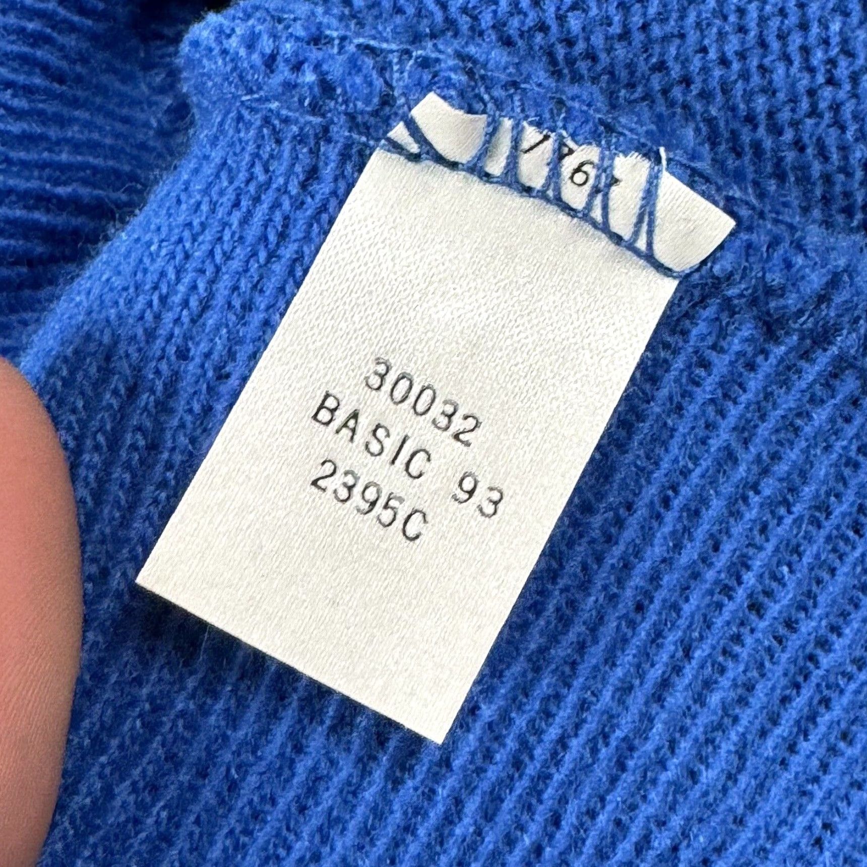 Izod VINTAGE IZOD Cardigan Sweater Large L Bright Blue Acrylic 90s USA Mens Size US L / EU 52-54 / 3 - 7 Thumbnail
