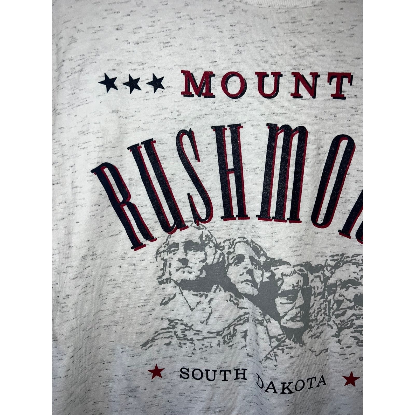 Vintage Vintage Mount Rushmore Shirt White Speckled White L Tee Size US L / EU 52-54 / 3 - 2 Thumbnail
