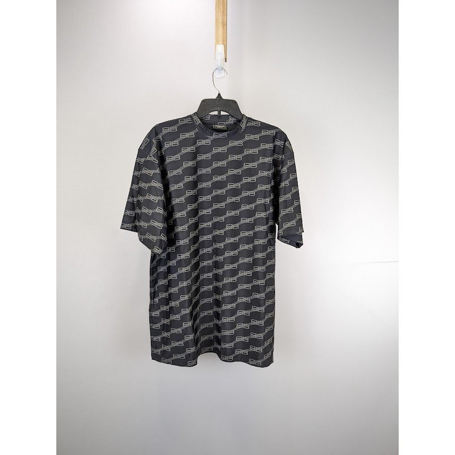 Balenciaga o1rshd1 Swimwear SW Swim T-Shirt in Black/White Size US M / EU 48-50 / 2 - 2 Thumbnail