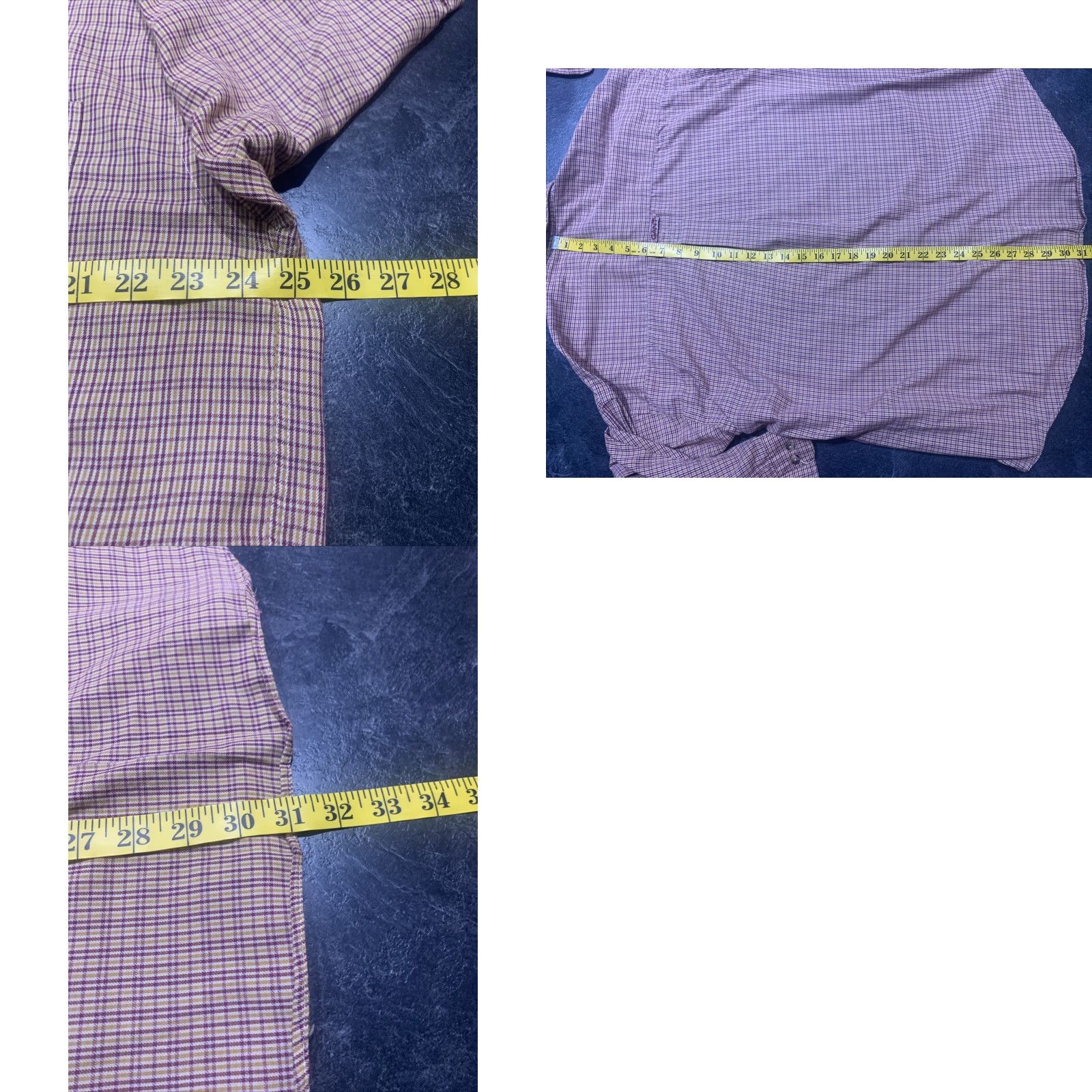 Gant VINTAGE GANT Brown Plaid Button-Up Shirt Men's Heritage Twill Size L Size US L / EU 52-54 / 3 - 8 Thumbnail