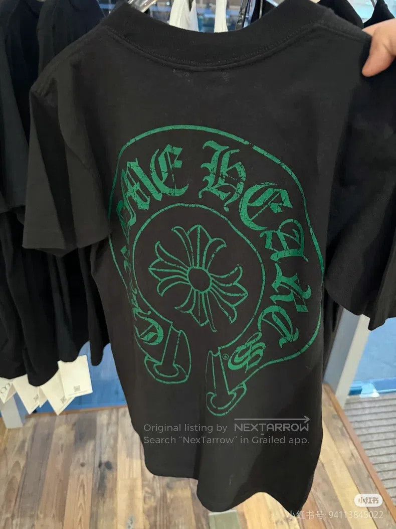 Chrome Hearts CHROME HEARTS Size M Sanskrit short sleeve T-shirt with nec Size US M / EU 48-50 / 2 - 1 Thumbnail