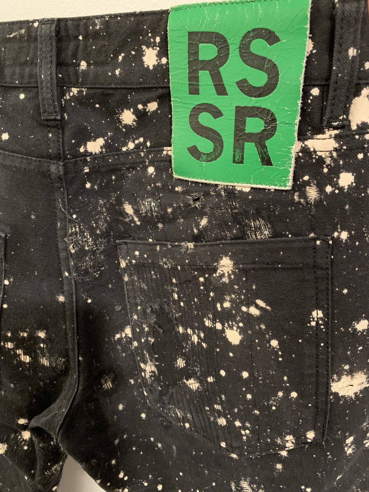 Raf Simons Sterling Ruby SR Studio x RAF SIMONS AW14 Splatter Jeans Size US 28 / EU 44 - 8 Thumbnail