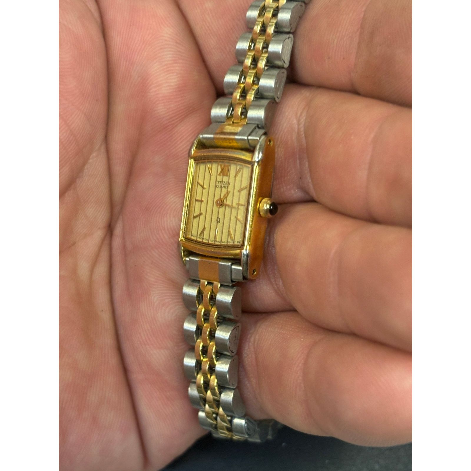 Citizen Vintage Citizen 3220-892542SMW 2-Tone Women’s Watch! Size ONE SIZE - 2 Thumbnail