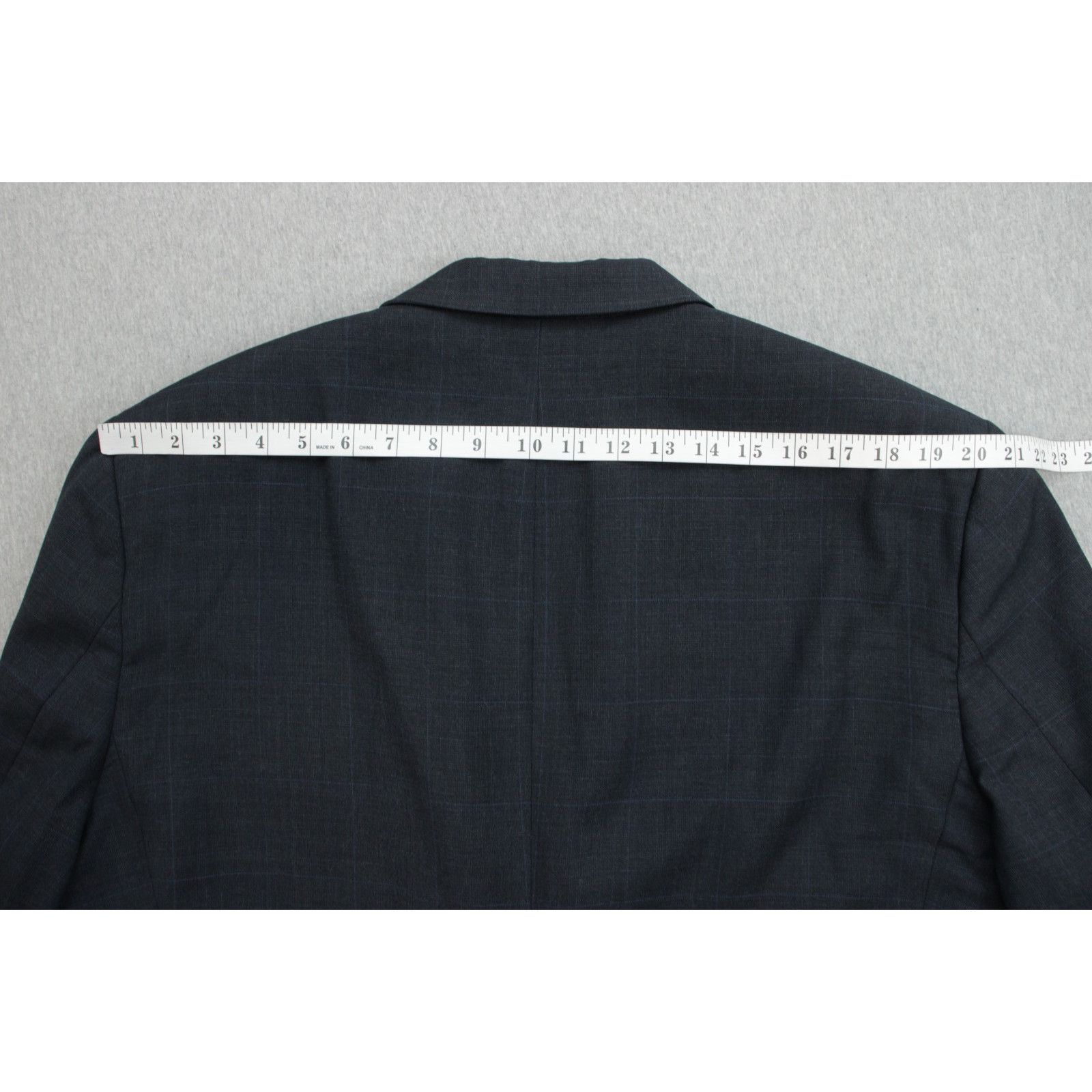 Lauren Ralph Lauren Lauren Ralph Lauren Blazer Mens 46L Plaid Windowpane Wool Size 46L - 10 Thumbnail