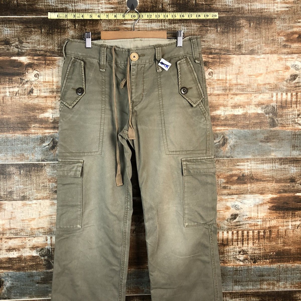 Levi's Levis military tactical Green Cargo Multipocket Pants #A2439 Size US 32 / EU 48 - 2 Thumbnail
