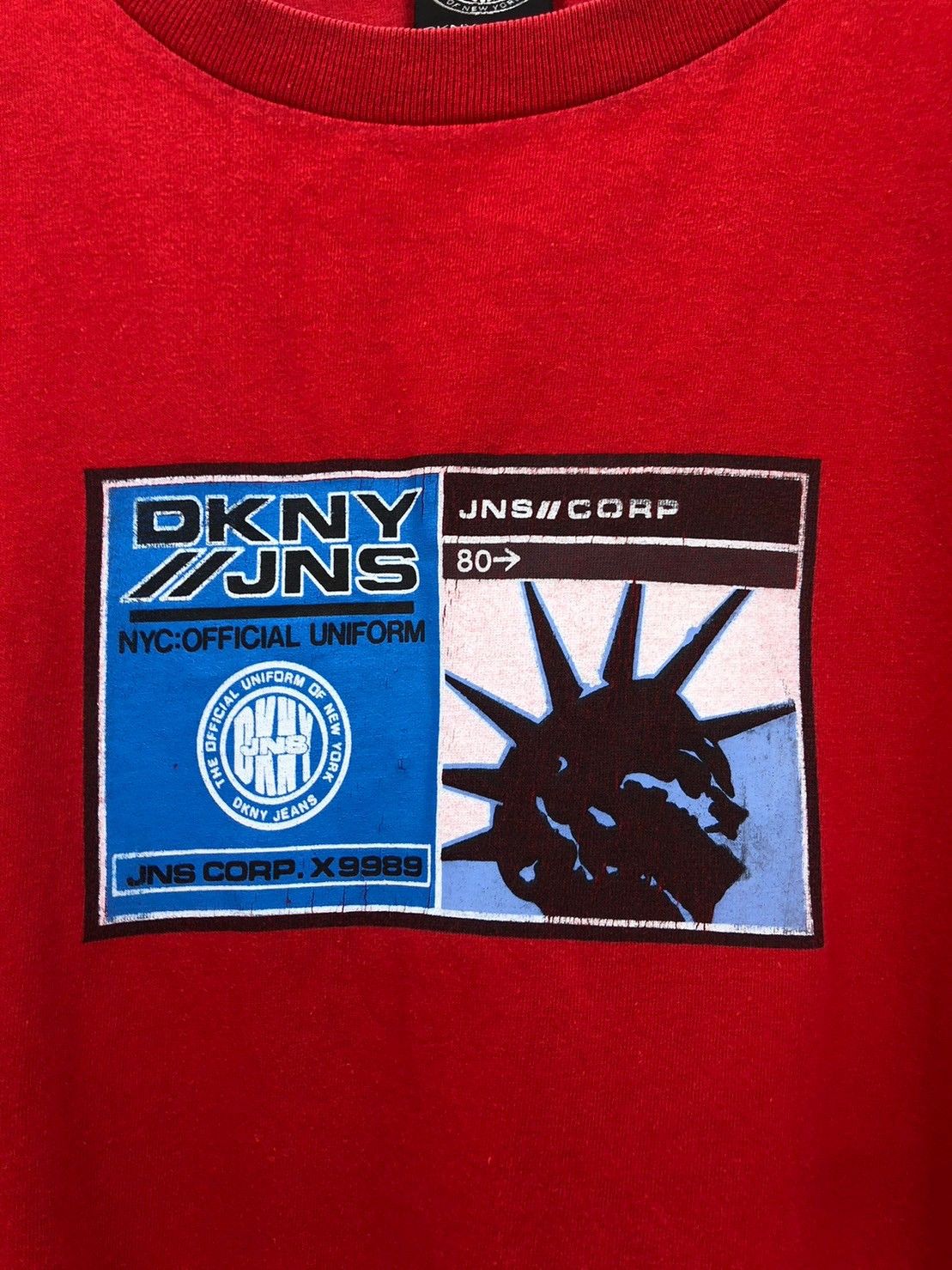 DKNY × Donna Karan × Vintage Vintage DKNY Jeans Donna Karan New York shirt Y2K BN Size US L / EU 52-54 / 3 - 3 Thumbnail
