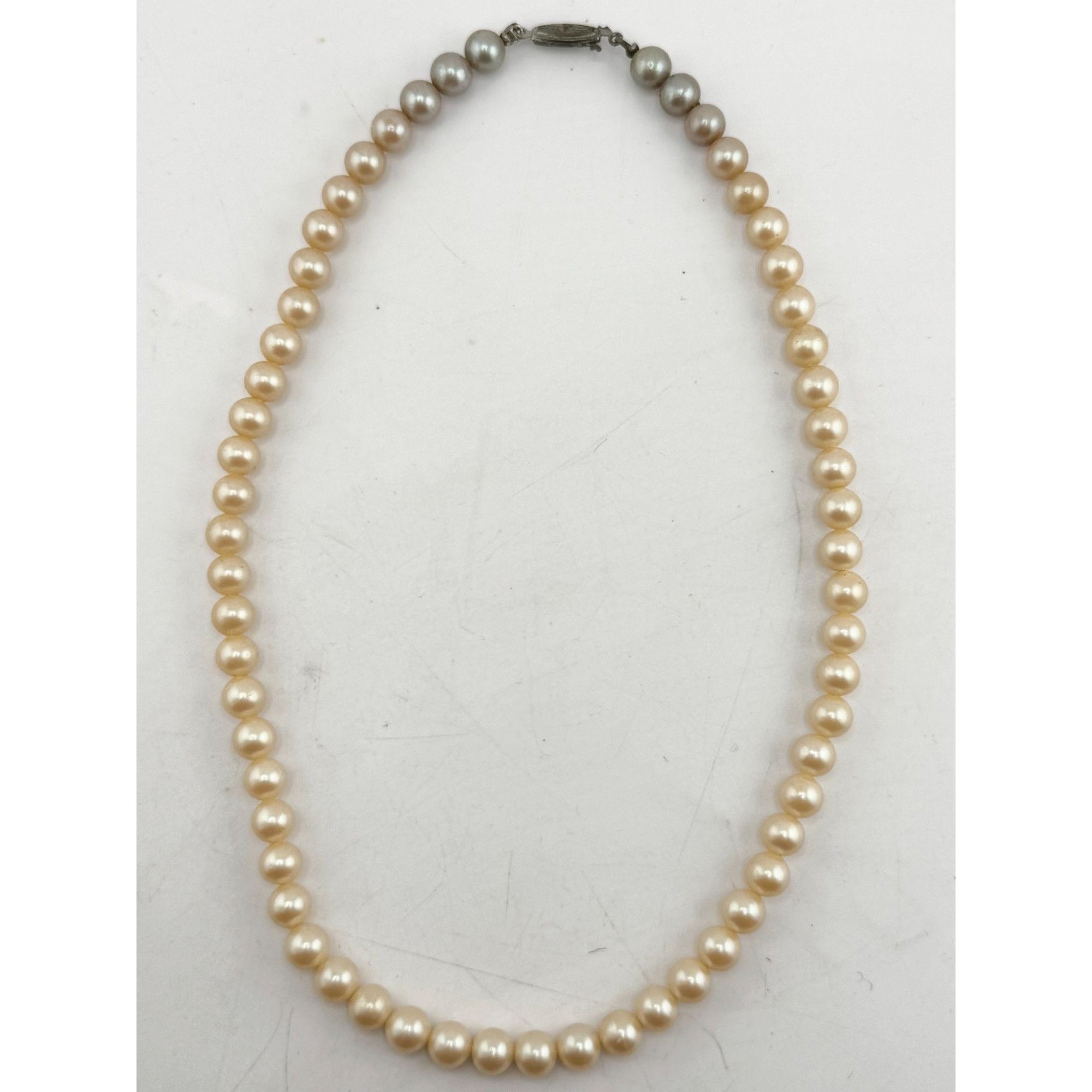 Vintage Vintage faux pearl Japan beaded collar necklace Size ONE SIZE - 3 Thumbnail