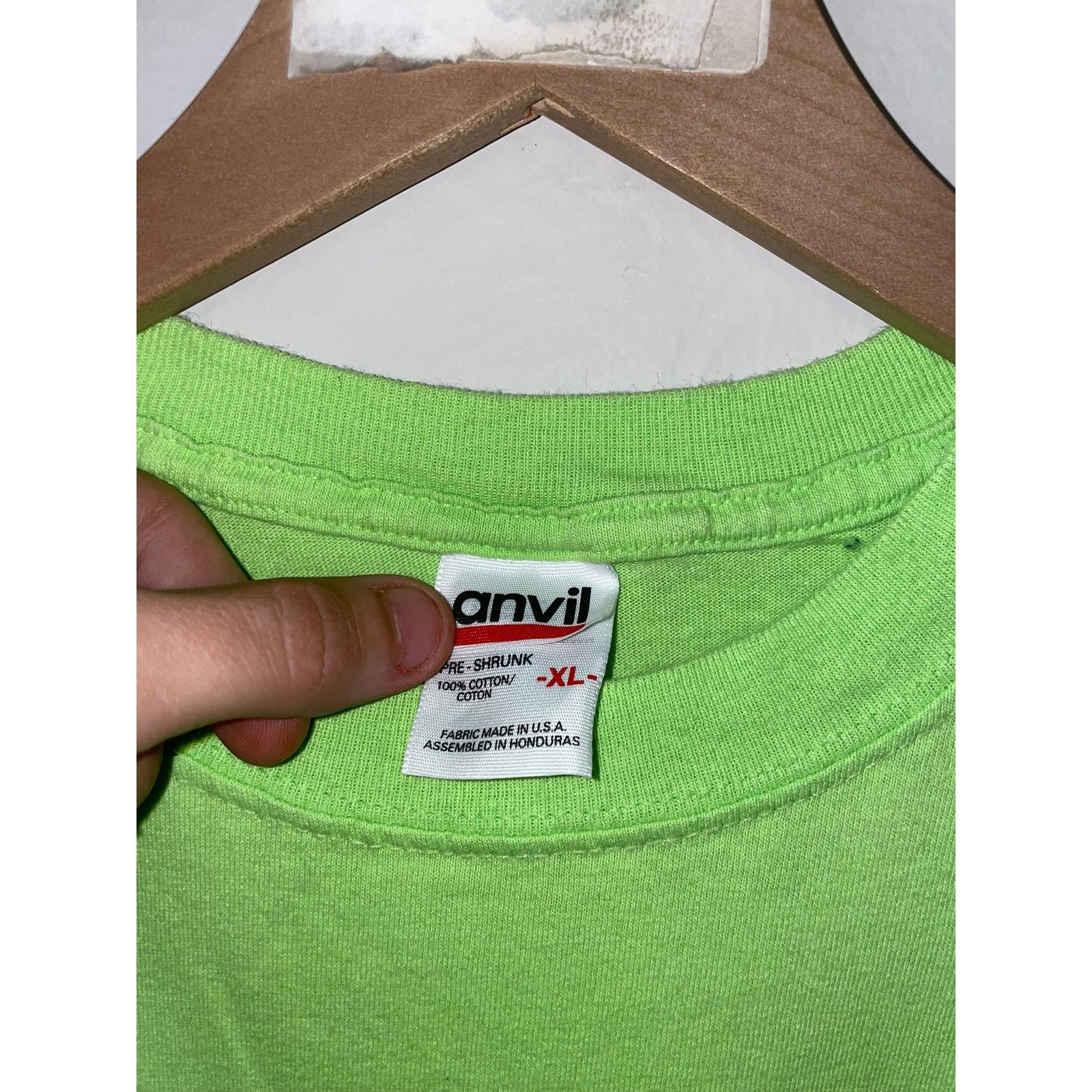 Anvil Vintage Walk America Shirt Fight Birth Defects Baby XL 2001 Size US XL / EU 56 / 4 - 4 Thumbnail