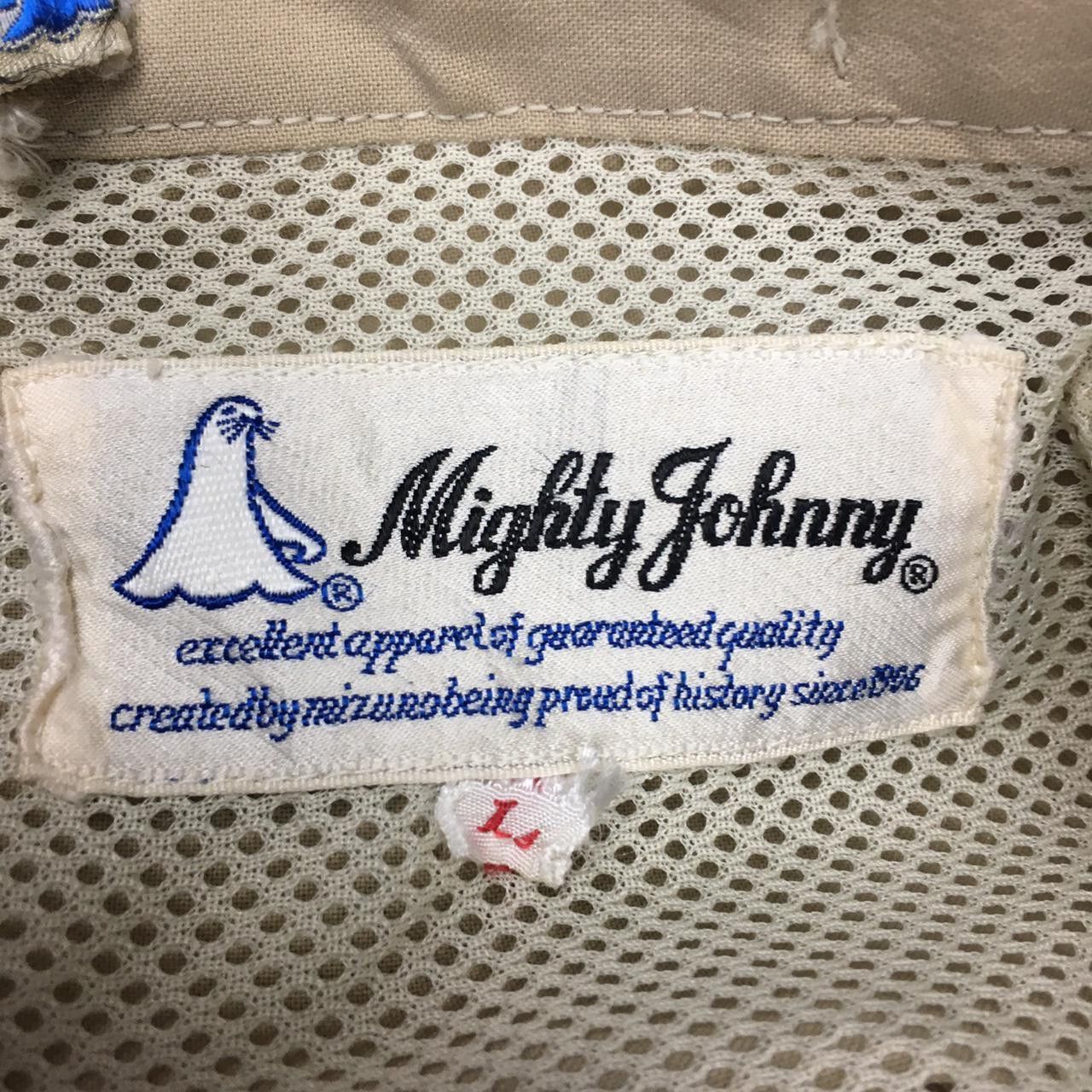 Vintage Vtg MIGHTY JOHNNY Zip Up Sweater Streetwear Clothing Size US L / EU 52-54 / 3 - 4 Thumbnail
