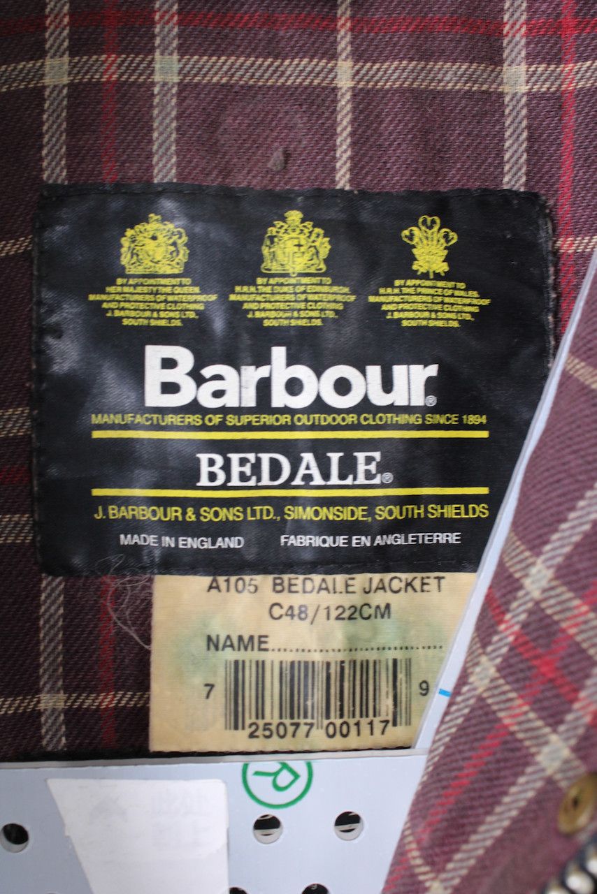 Barbour Barbour Bedale Wax Jacket Blue C48 Large XL Size US XL / EU 56 / 4 - 5 Thumbnail