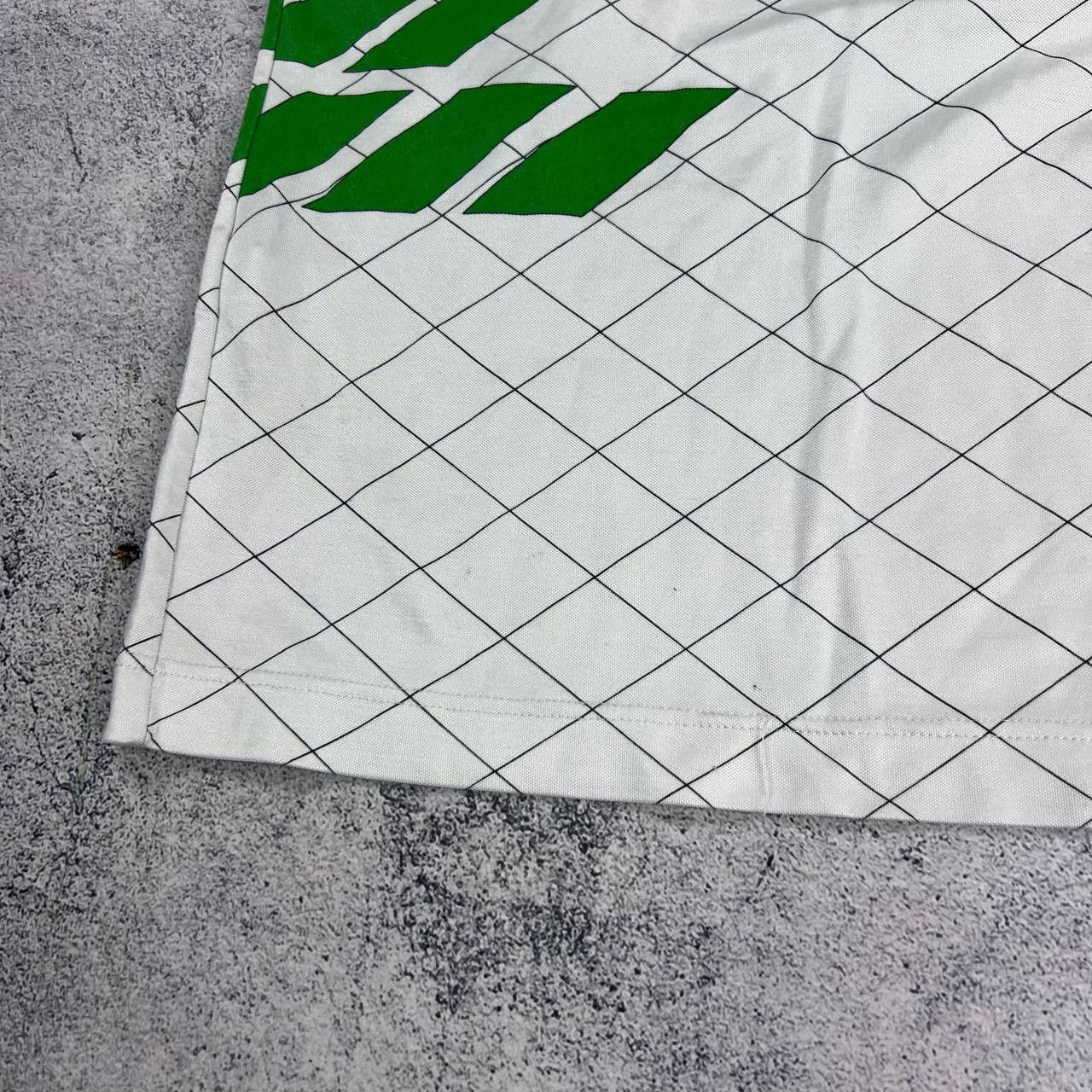 Vintage Adidas Vintage Football Jersey 80s Green & White Size US M / EU 48-50 / 2 - 9 Thumbnail