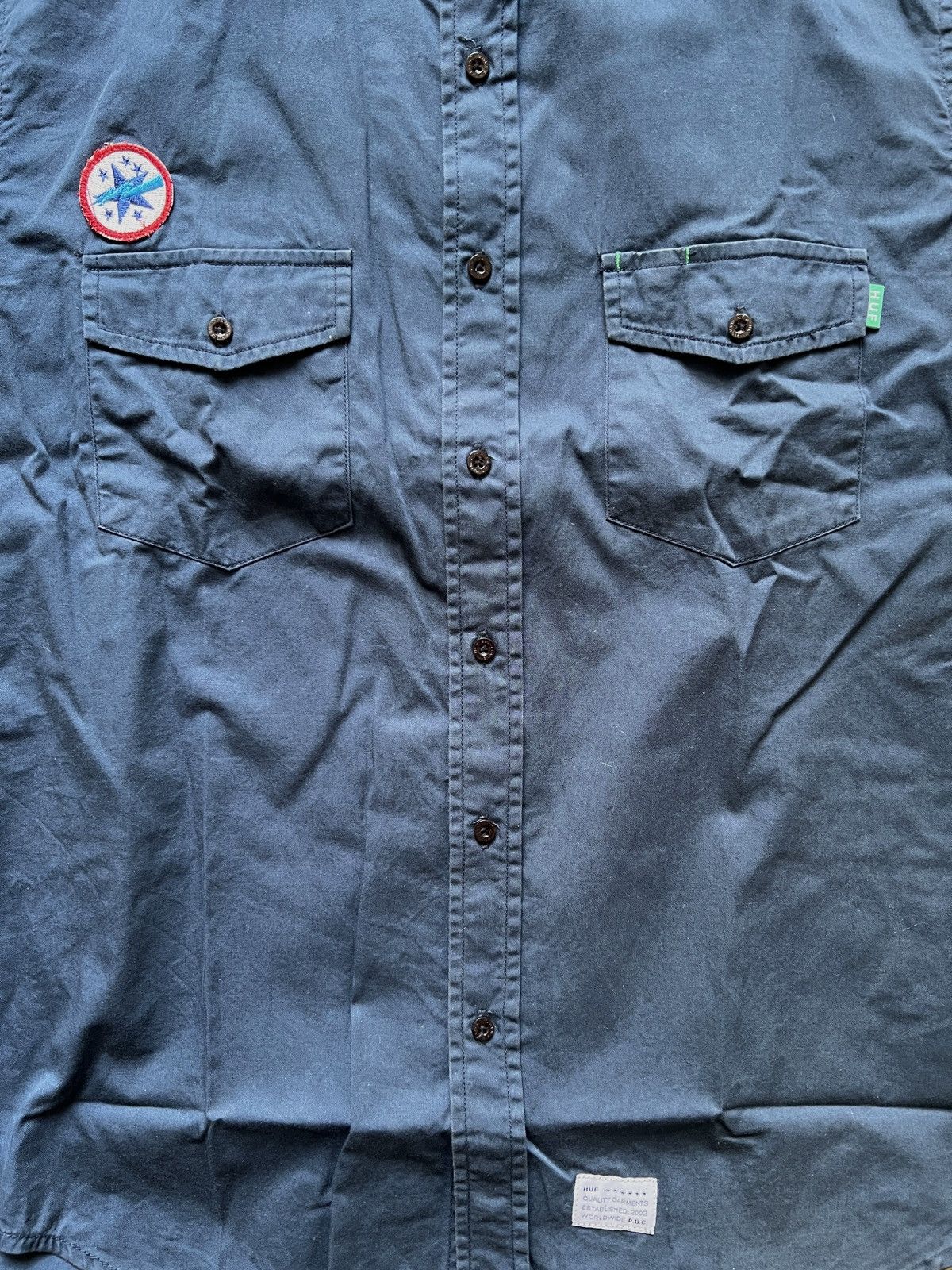 Huf Huf SF Vintage Work Shirt OG Size US M / EU 48-50 / 2 - 4 Thumbnail