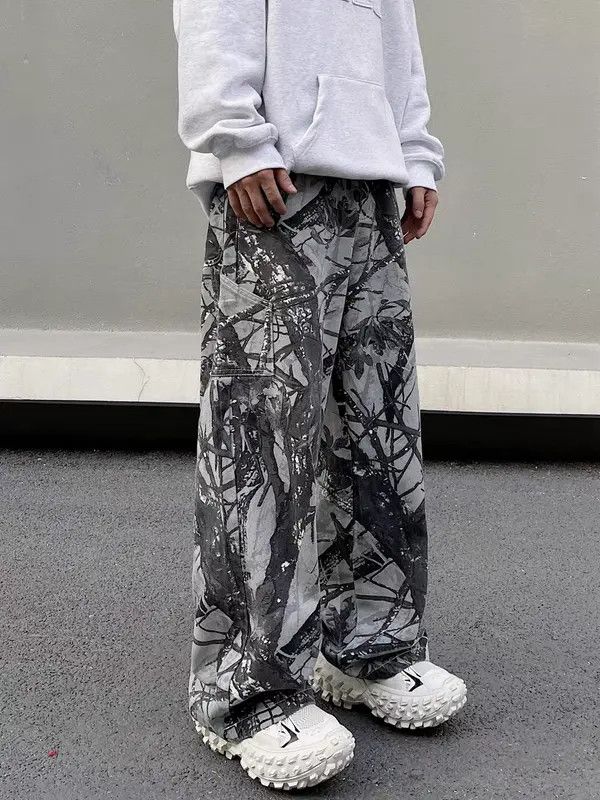 Japanese Brand Hitomi x Junna Camouflage High Street Vintage Casual Pants Size US 34 / EU 50 - 1 Thumbnail