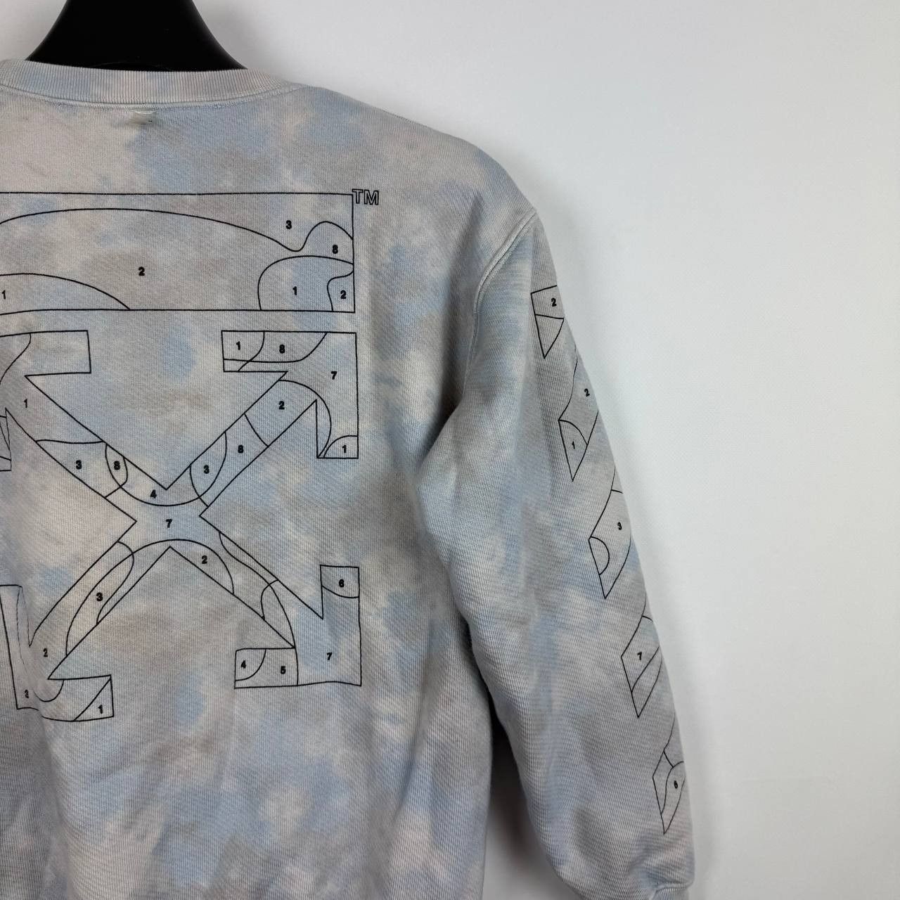 Off-White Off White Sweatshirt Hoodie SS2020 Tie Dye Size US XS / EU 42 / 0 - 6 Thumbnail