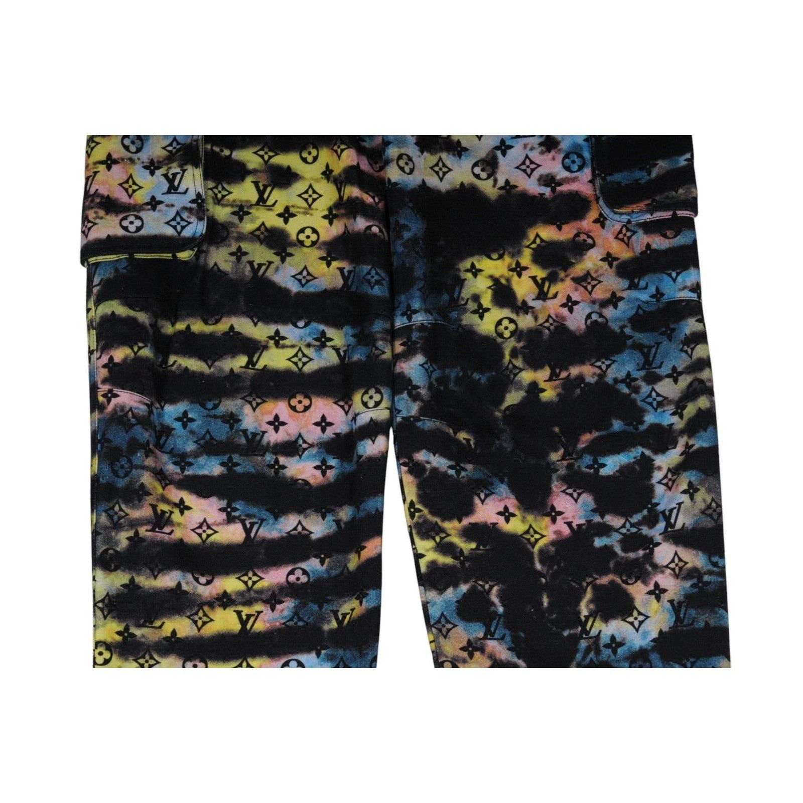 Louis Vuitton Tie Dye Cargo Monogram Cargo Pants Size US 30 / EU 46 - 4 Thumbnail