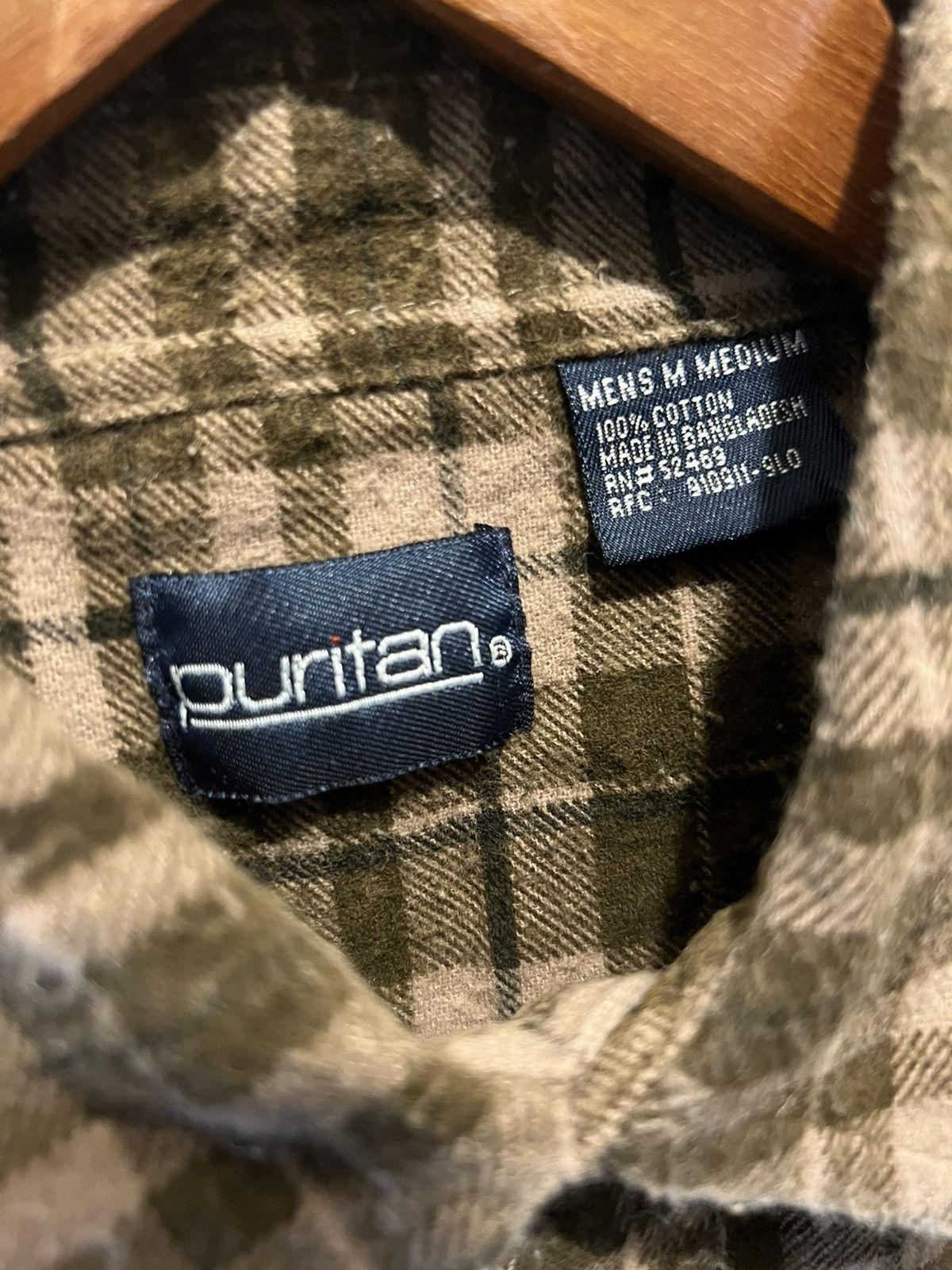 Vintage Vintage 90s Puritan Flannel Size US M / EU 48-50 / 2 - 3 Thumbnail