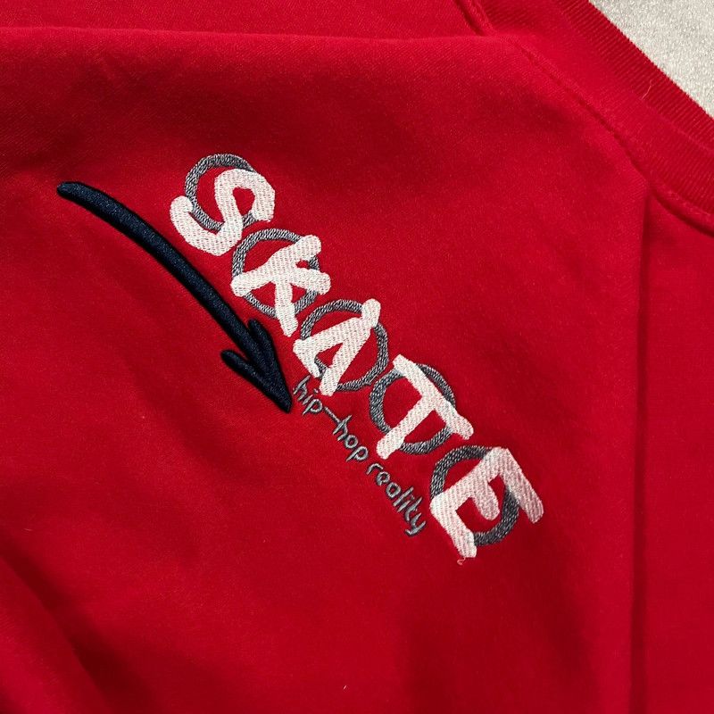 Japanese Brand Vintage Skate Skater Sweatshirt Rap Hip Hop Baggy Y2K Trendy Size US XXL / EU 58 / 5 - 4 Thumbnail