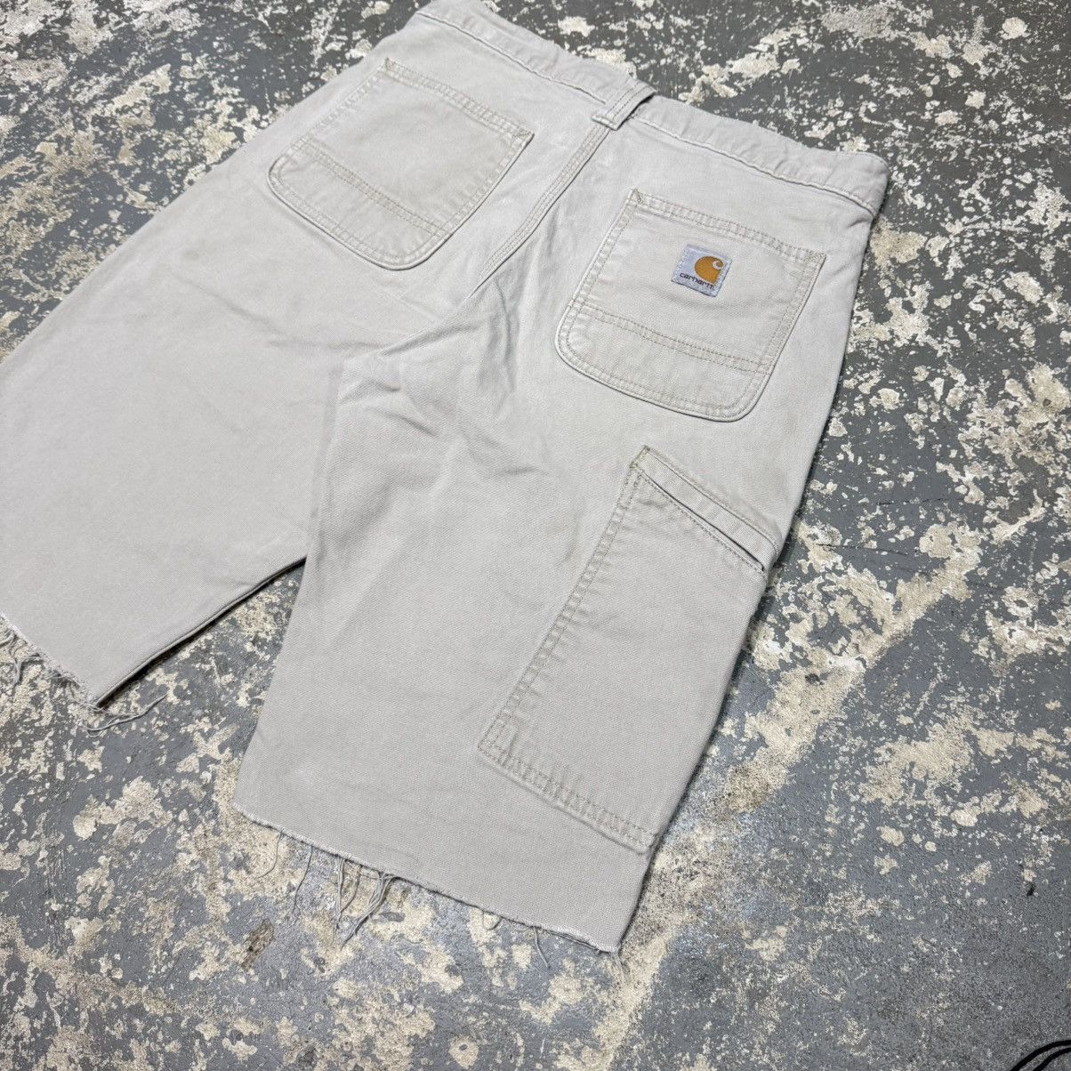 Carhartt Vintage Carhartt Tan/Cream Workwear Shorts Jorts Size US 30 / EU 46 - 10 Thumbnail