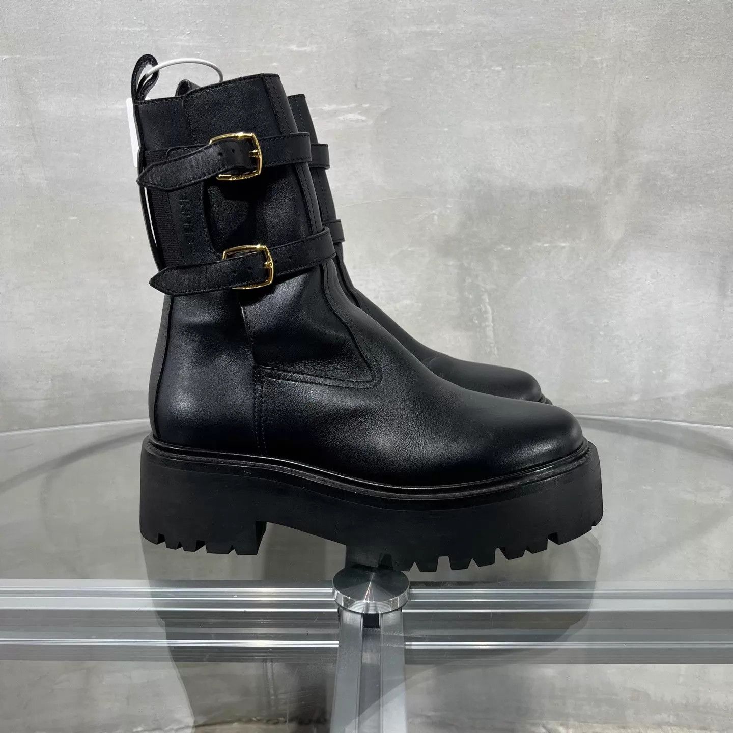 Celine Celine OTK boots black 36, new with box tried on Size US 5.5 / IT 35.5 - 4 Thumbnail