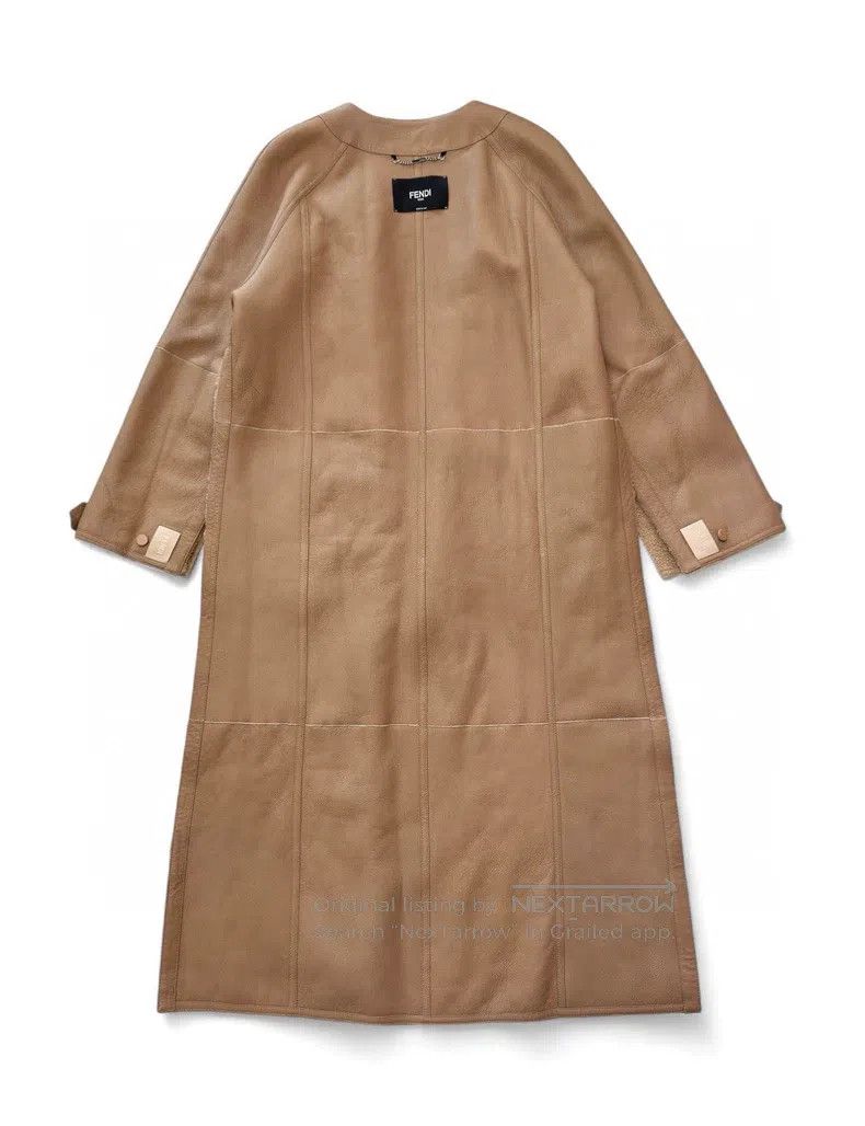 Fendi Fendi Fur and leather integrated coat, reversible Size XS / US 0-2 / IT 36-38 - 4 Thumbnail