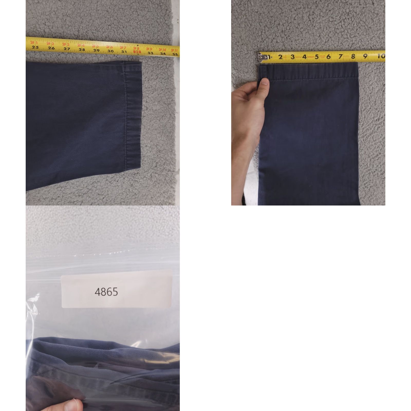 Tommy Hilfiger Tommy Hilfiger Pants Mens 34x32 Blue Straight Chino Workwear Distressed Vintage: No Size US 34 / EU 50 - 8 Thumbnail