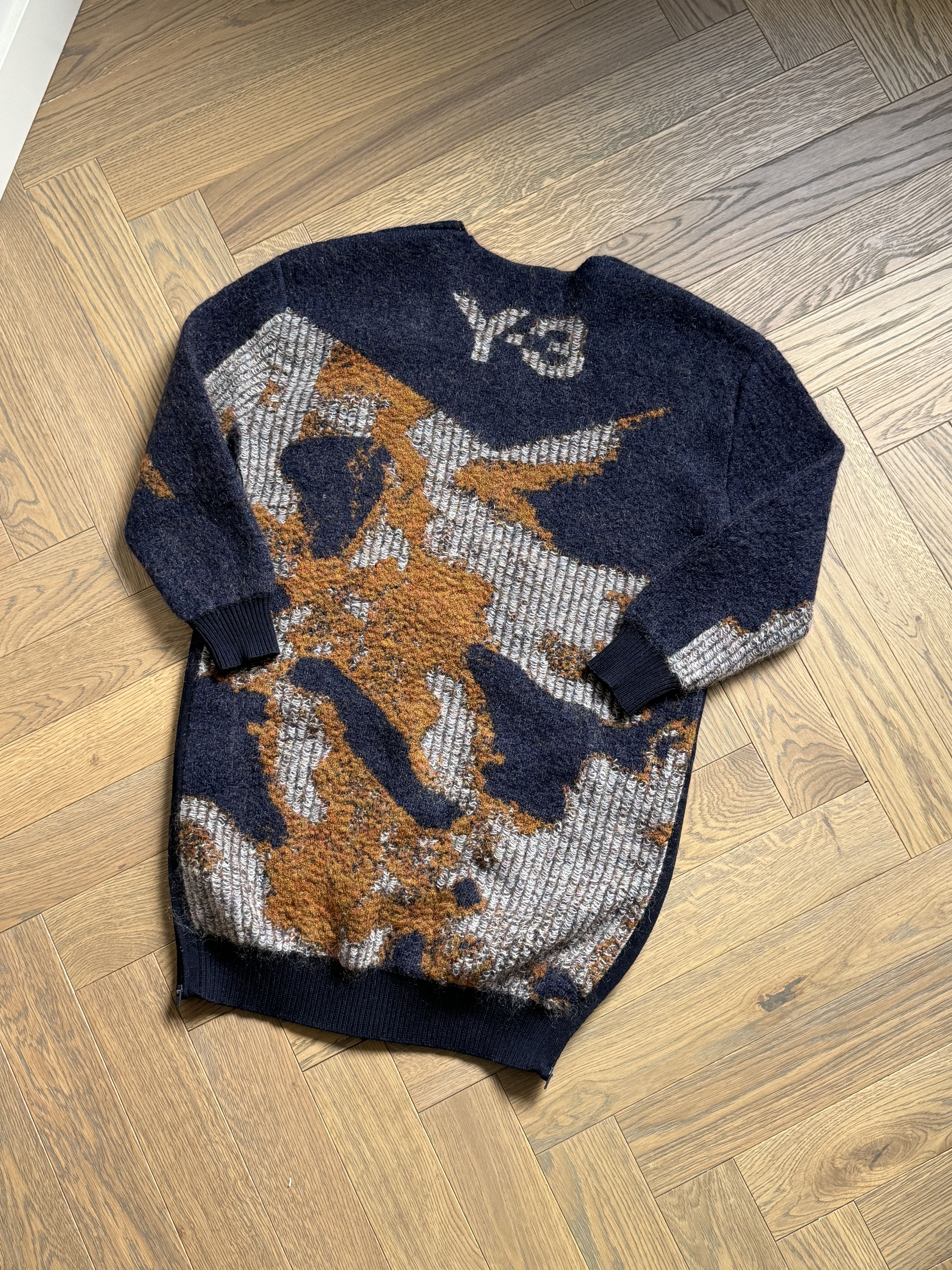 Yohji Yamamoto Y-3 belted wool cardigan Size S / US 4 / IT 40 - 3 Thumbnail