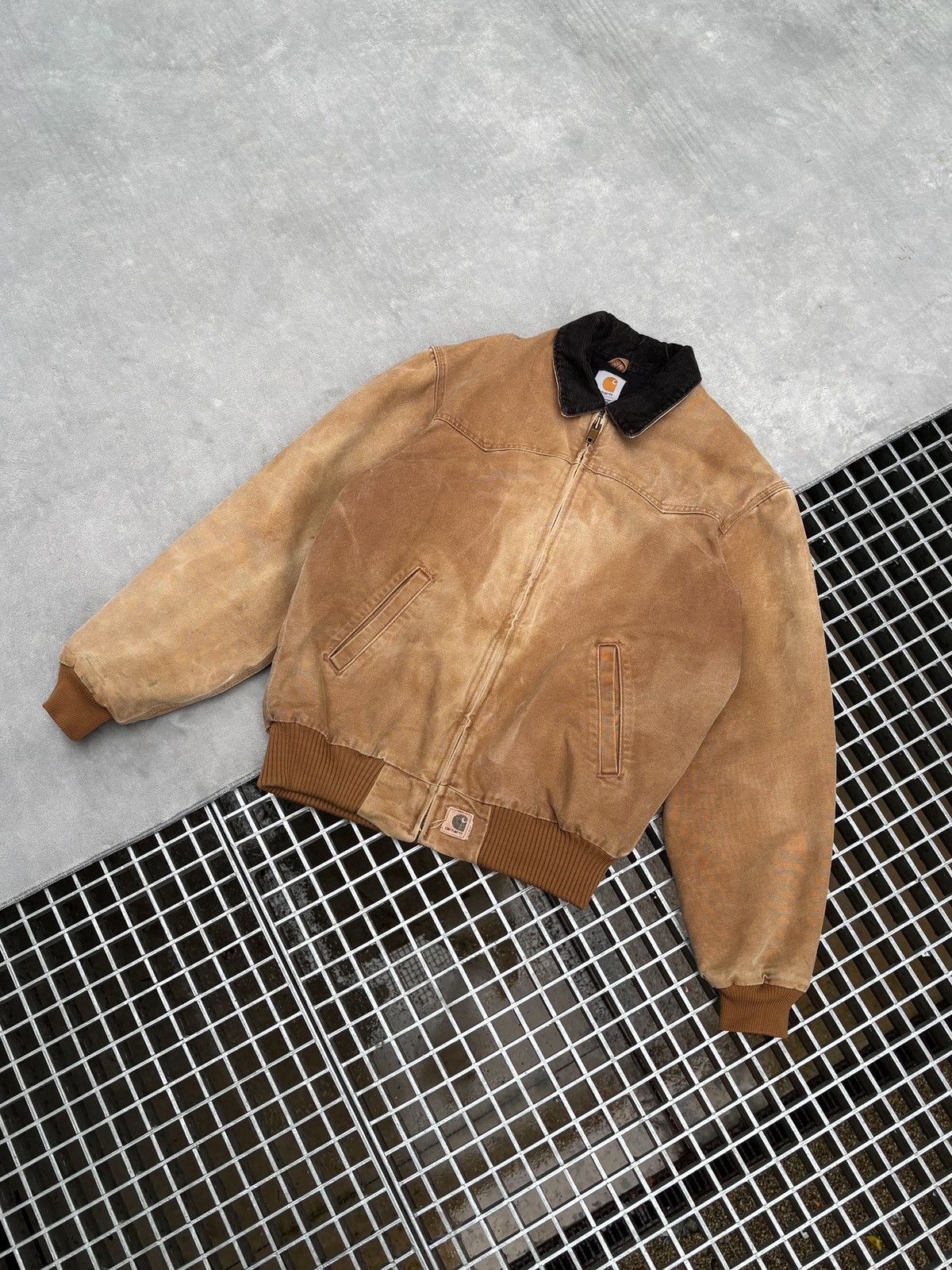 Carhartt × Vintage Carhartt J14 BRN Vintage Santa Fe Jacket Faded Size US M / EU 48-50 / 2 - 1 Thumbnail