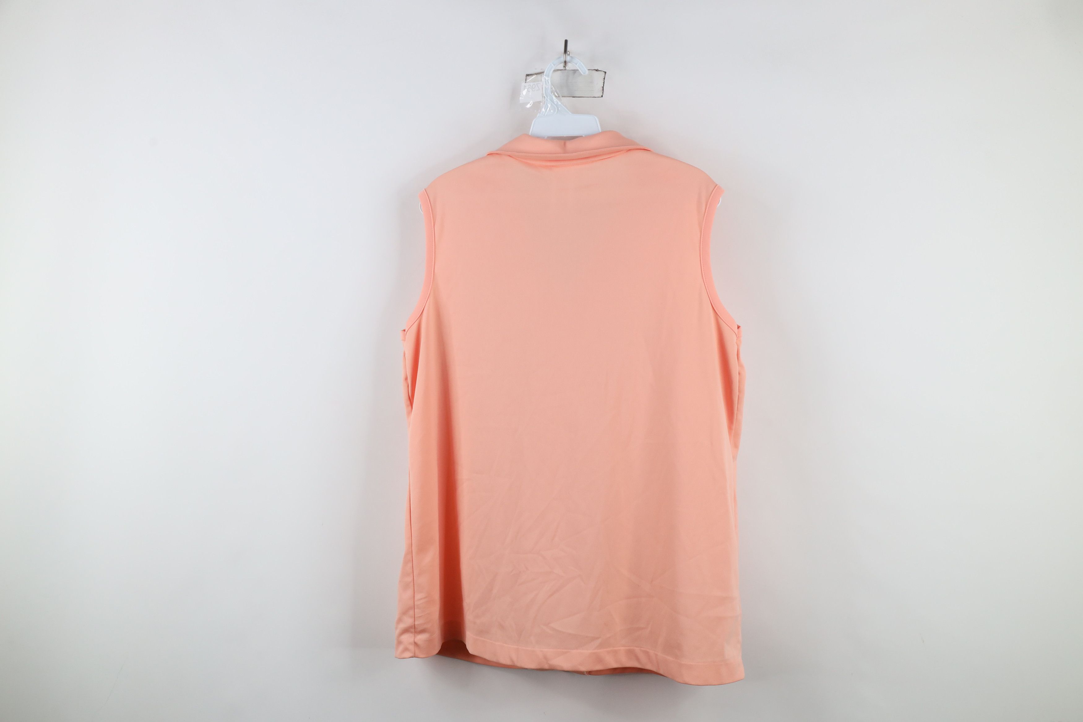 Vintage Vintage 70s Streetwear Sleeveless Knit Button Shirt Pink Size S / US 4 / IT 40 - 9 Thumbnail