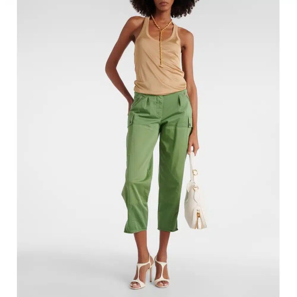 Tom Ford o1loc1c0526 PAW556 Cargo Pant in Green Size 27" / US 4 / IT 40 - 2 Thumbnail