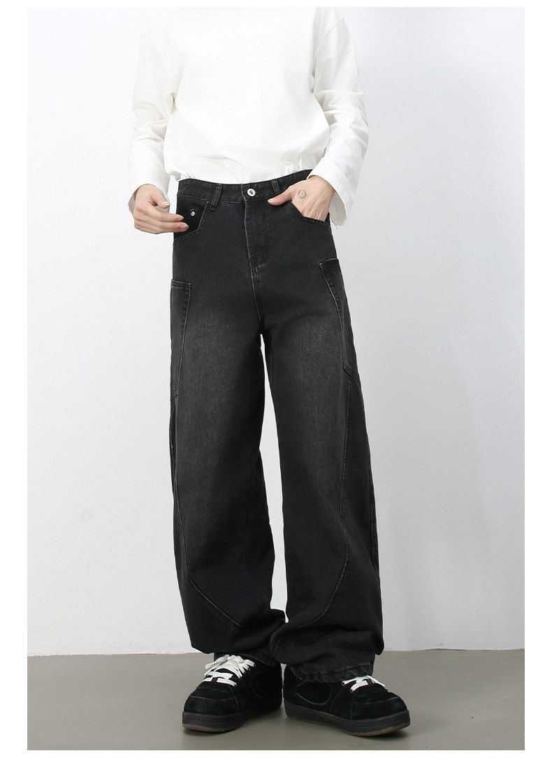 Japanese Brand × Jean Men's loose retro gallery trendy scimitar jeans Size US 32 / EU 48 - 4 Thumbnail