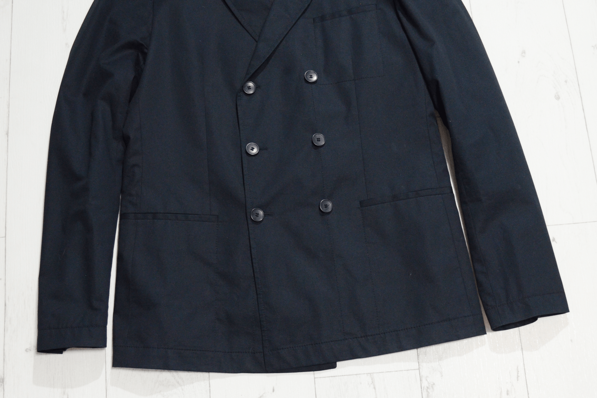 Hugo Boss × Vintage Vintage Hugo Boss Double Breasted Cashmere Blazer Jacket Size 36R - 4 Thumbnail